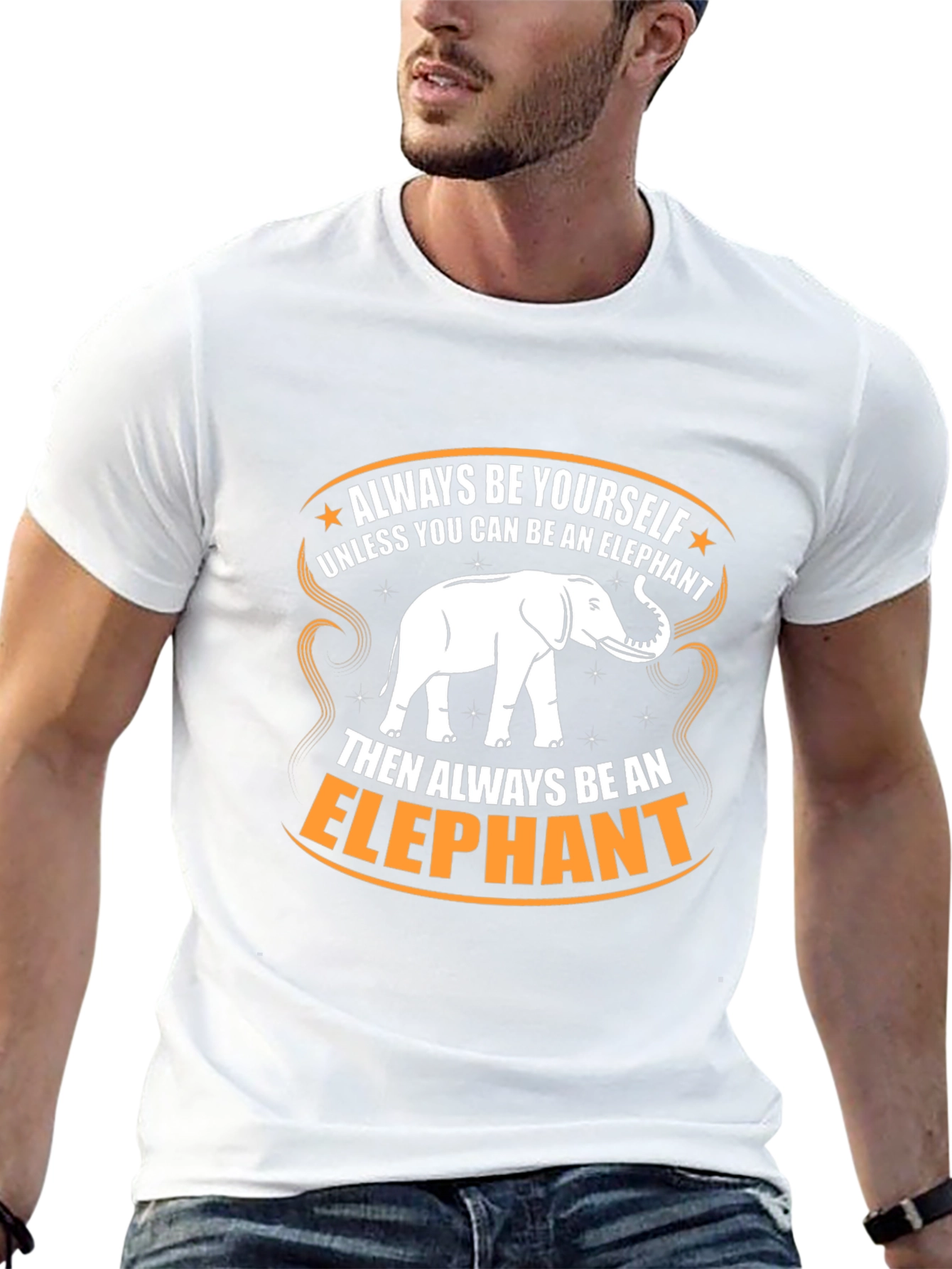 Always Be An Elephant Graphic T-Shirt