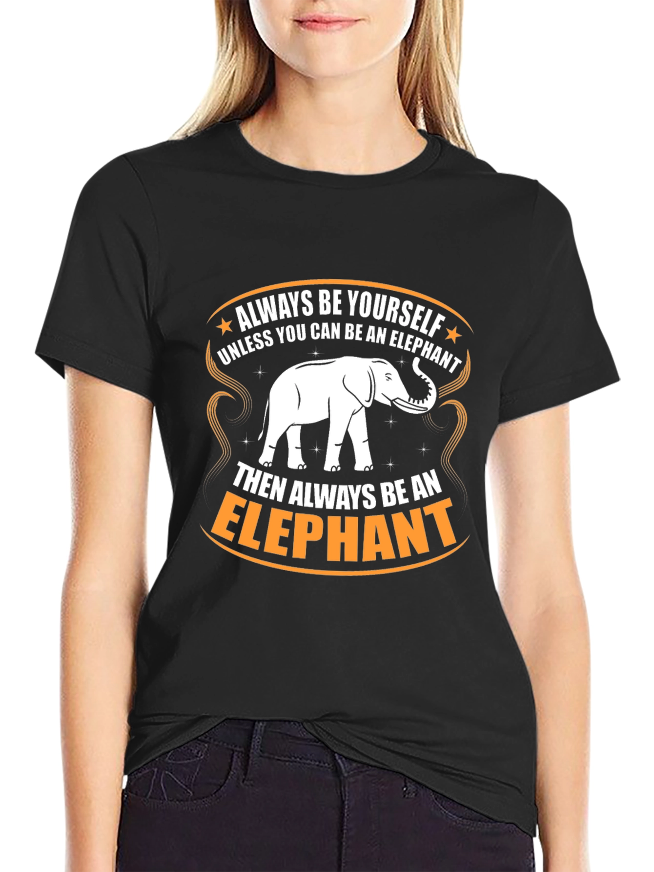 Always Be An Elephant Graphic T-Shirt
