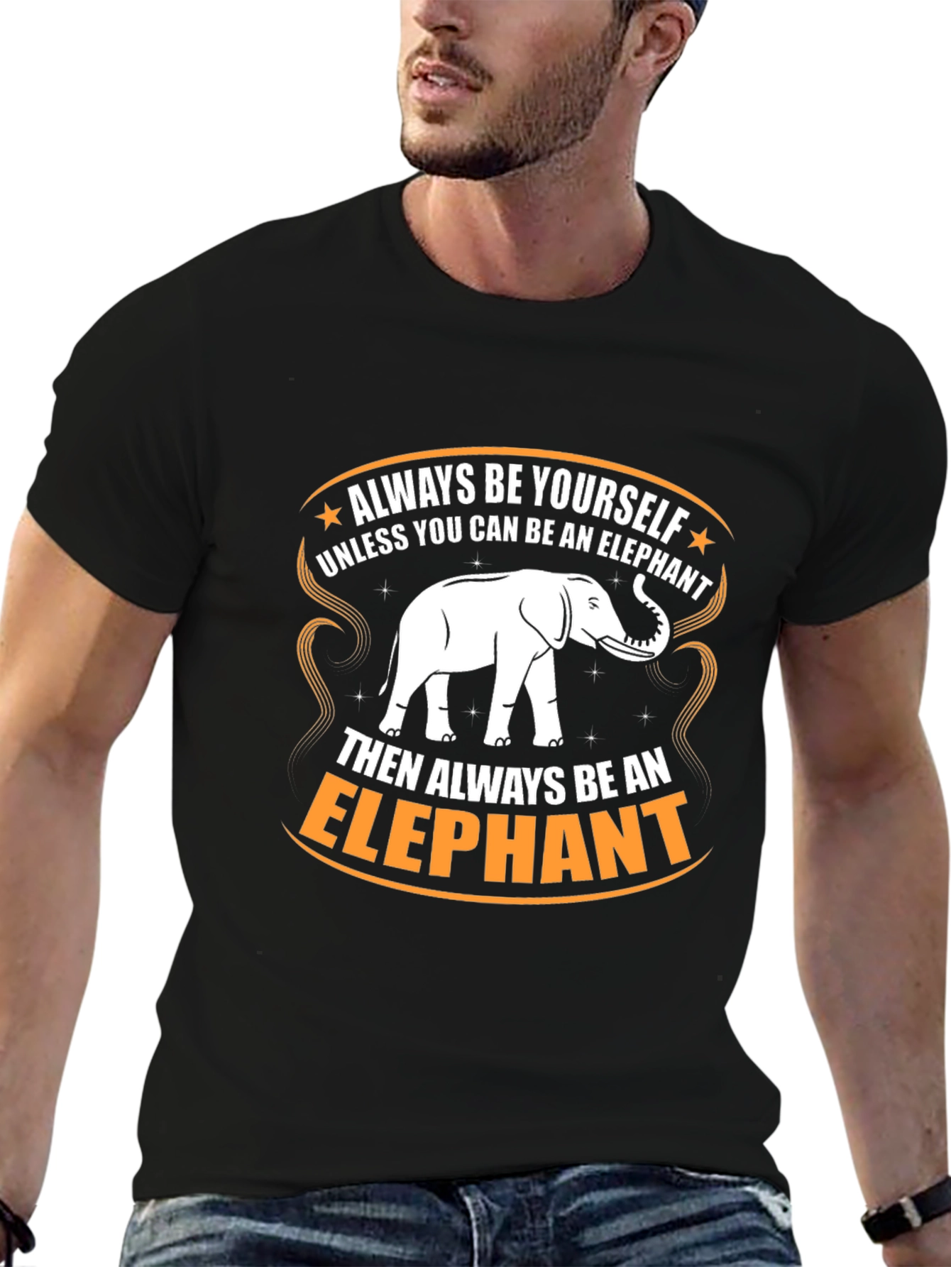 Always Be An Elephant Graphic T-Shirt