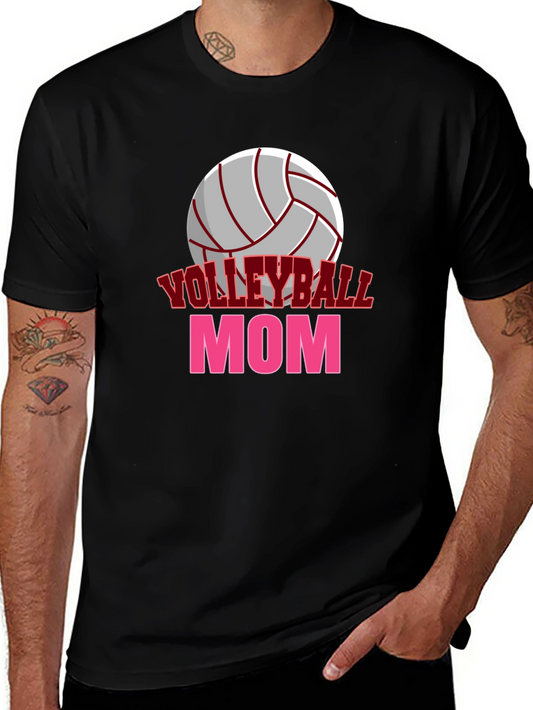 Volleyball Mom Graphic T-Shirt