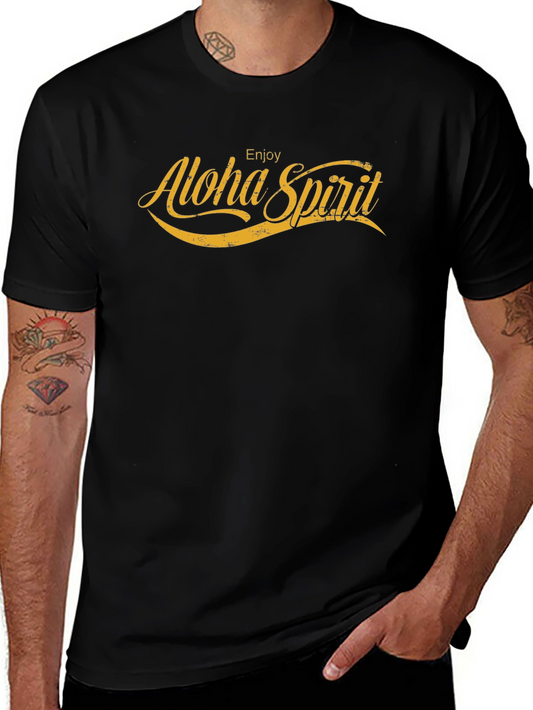 Aloha Spirit Black T-Shirt