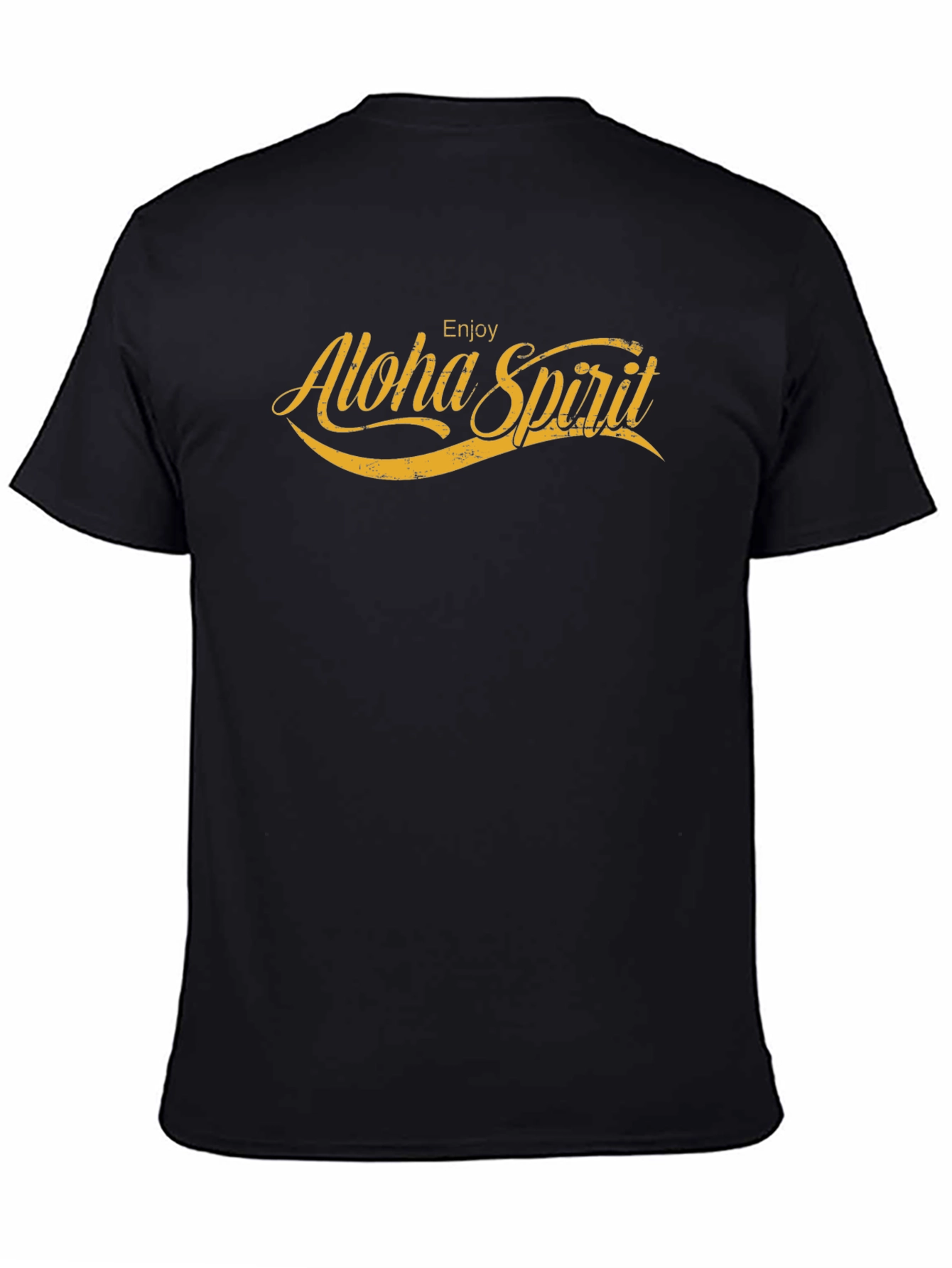 Aloha Spirit Black T-Shirt