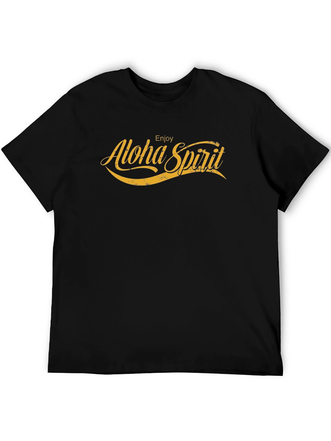 Aloha Spirit Black T-Shirt