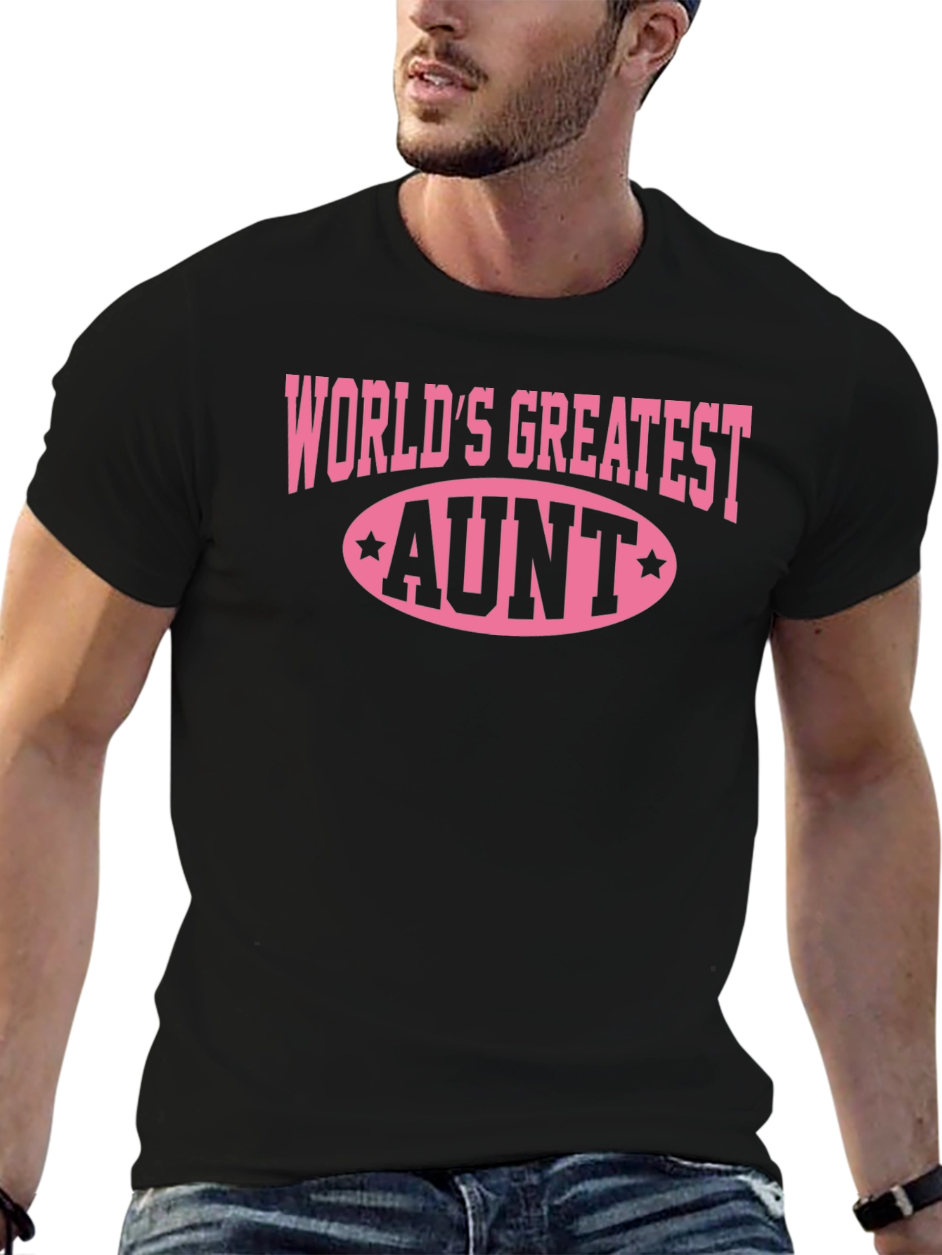 Worlds Greatest Aunt T-Shirt - Cute & Fun