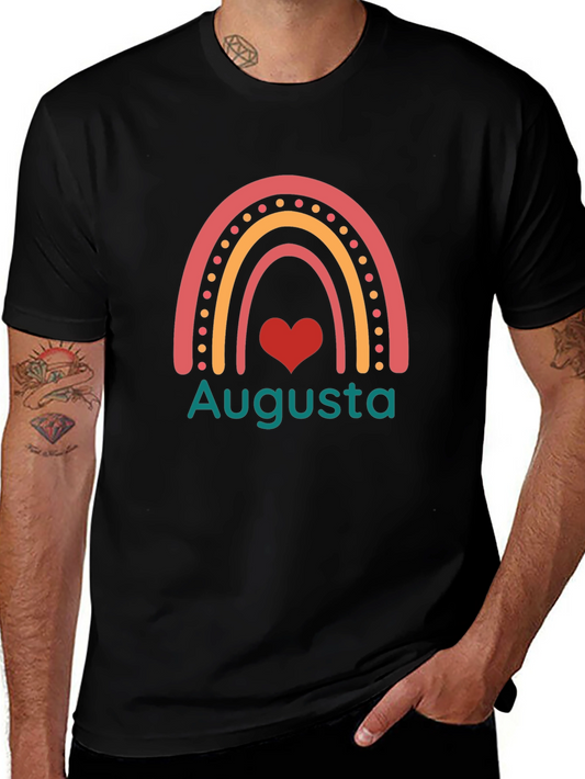 Augusta Rainbow Heart T-Shirt