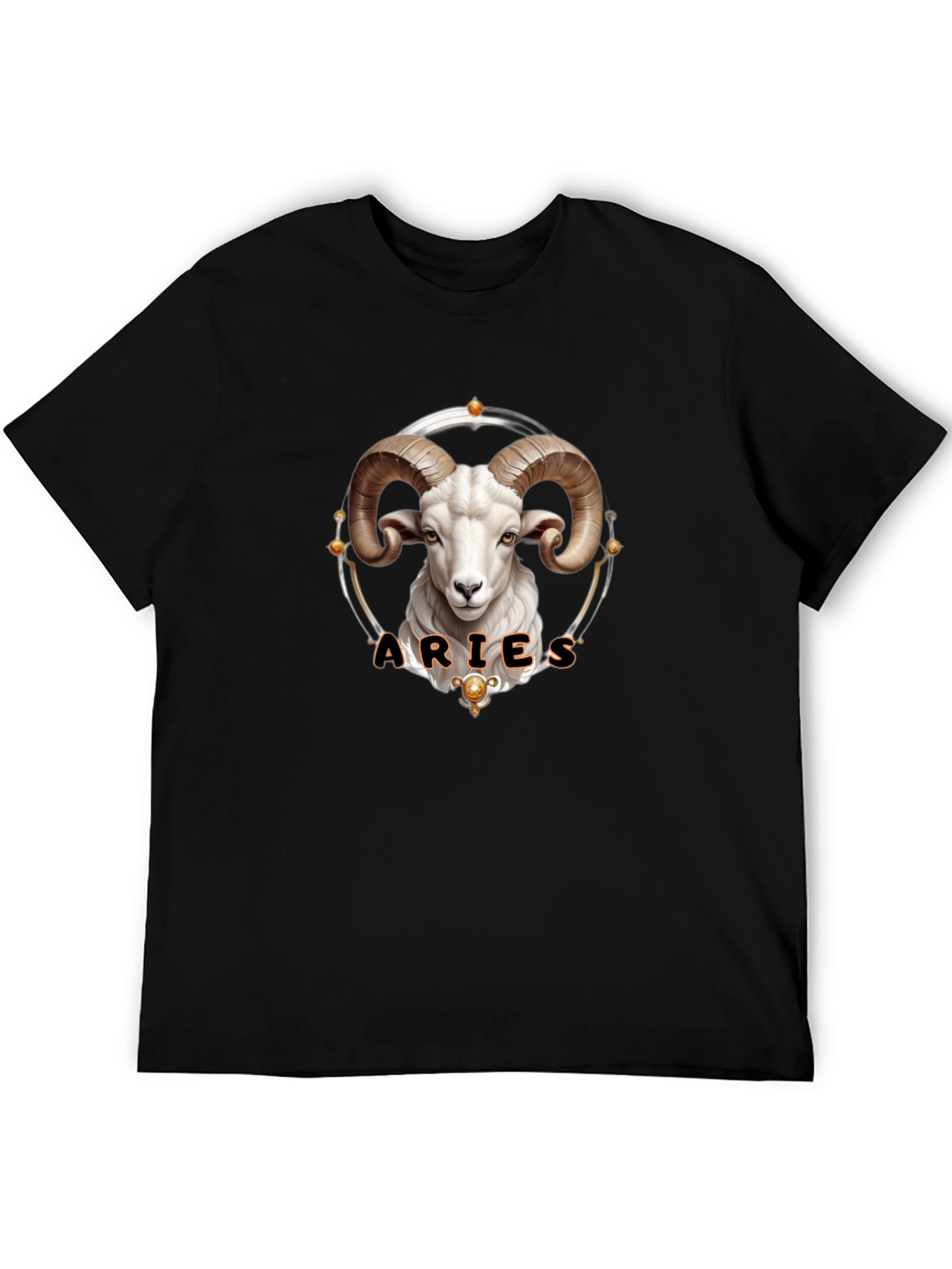 Aries Zodiac Graphic T-Shirt - Premium Cotton Blend