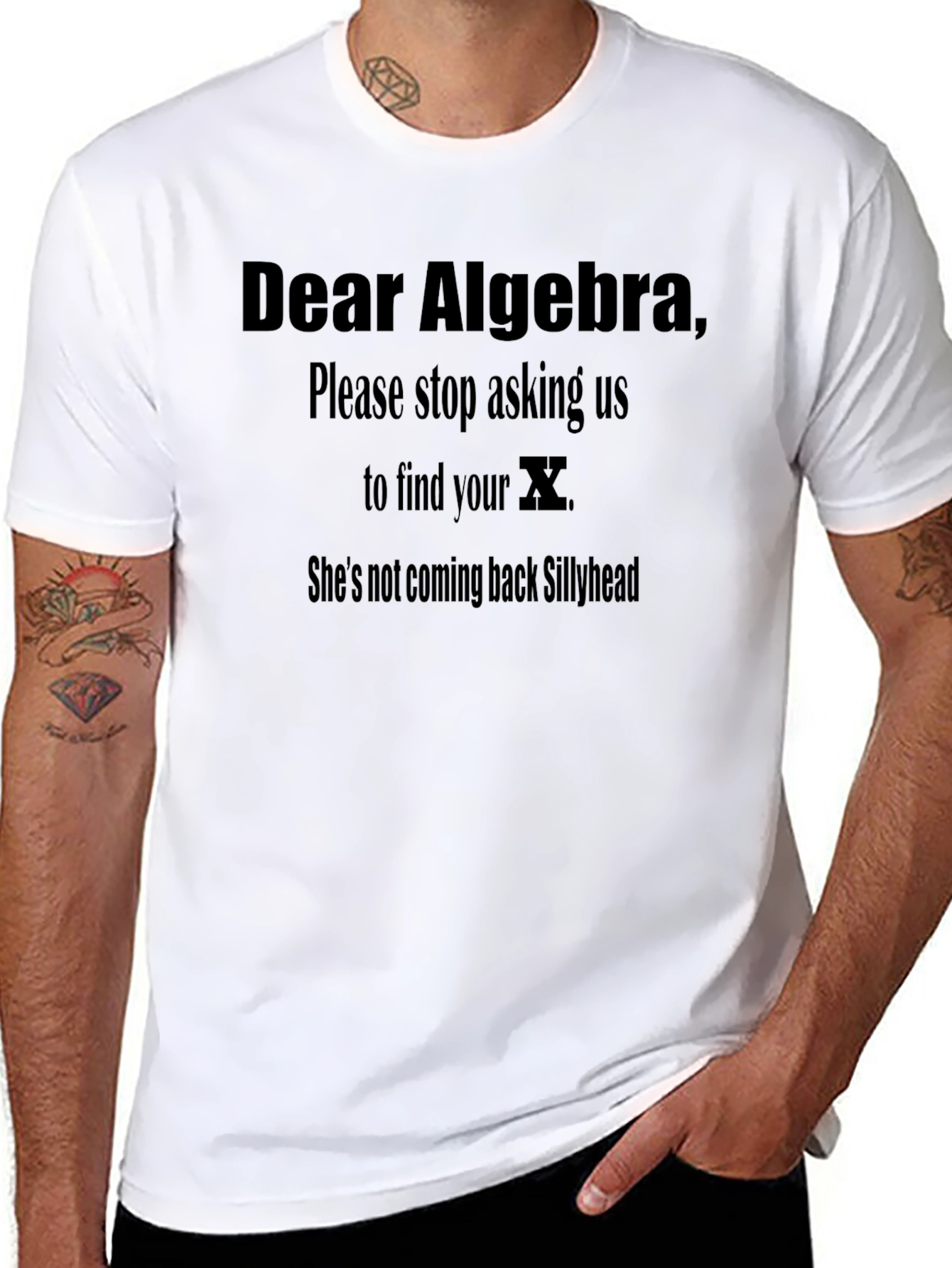 Algebra X Funny Graphic T-Shirt