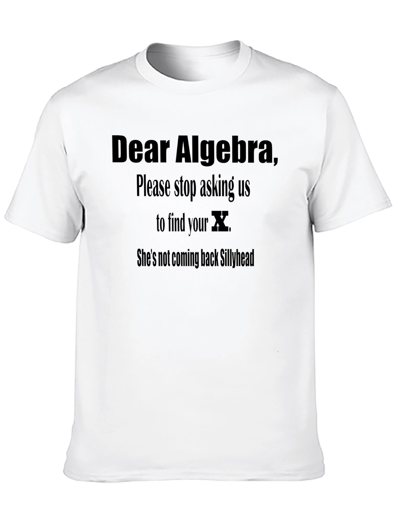 Algebra X Funny Graphic T-Shirt