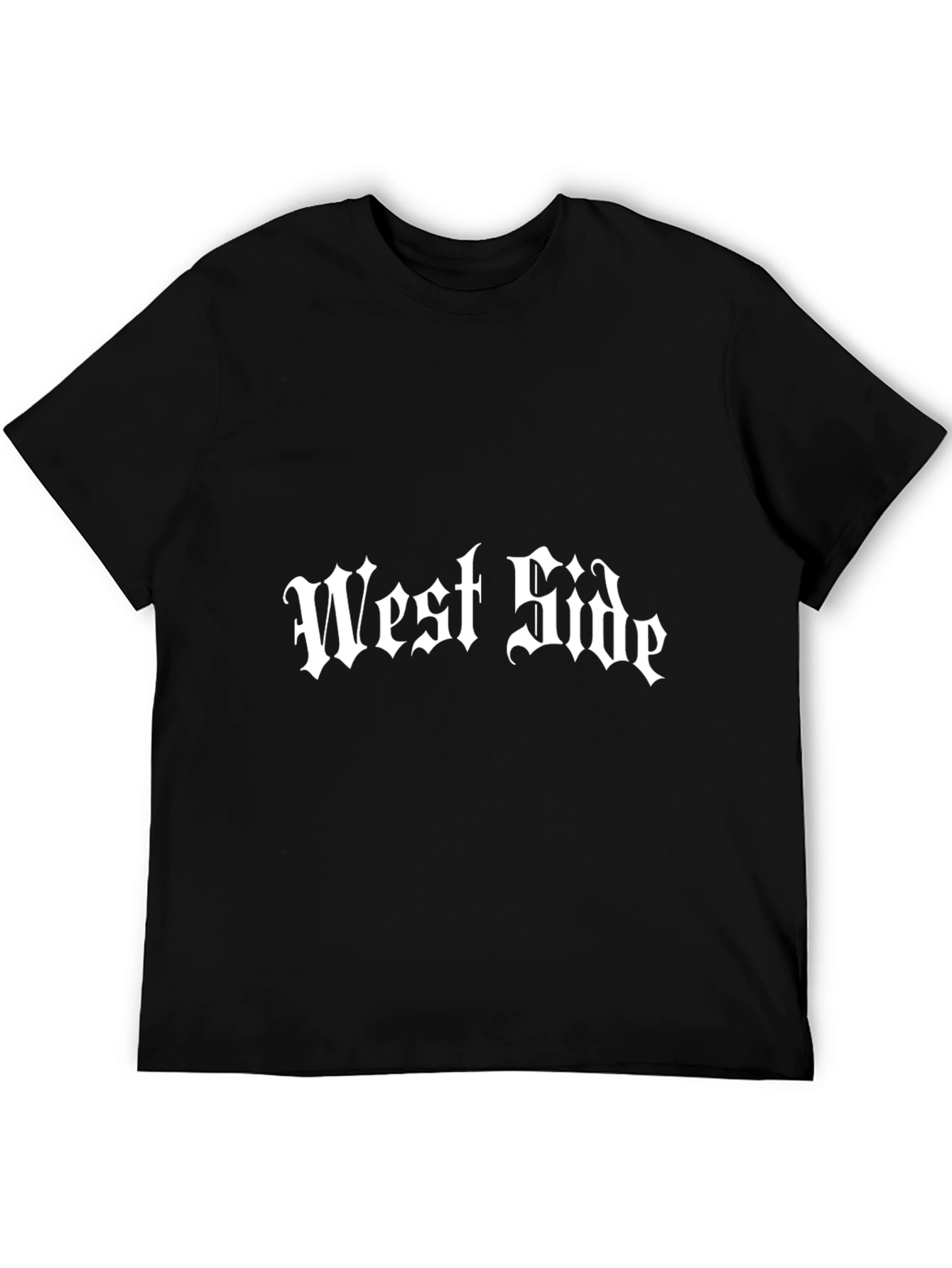 West Side Black Graphic Tee