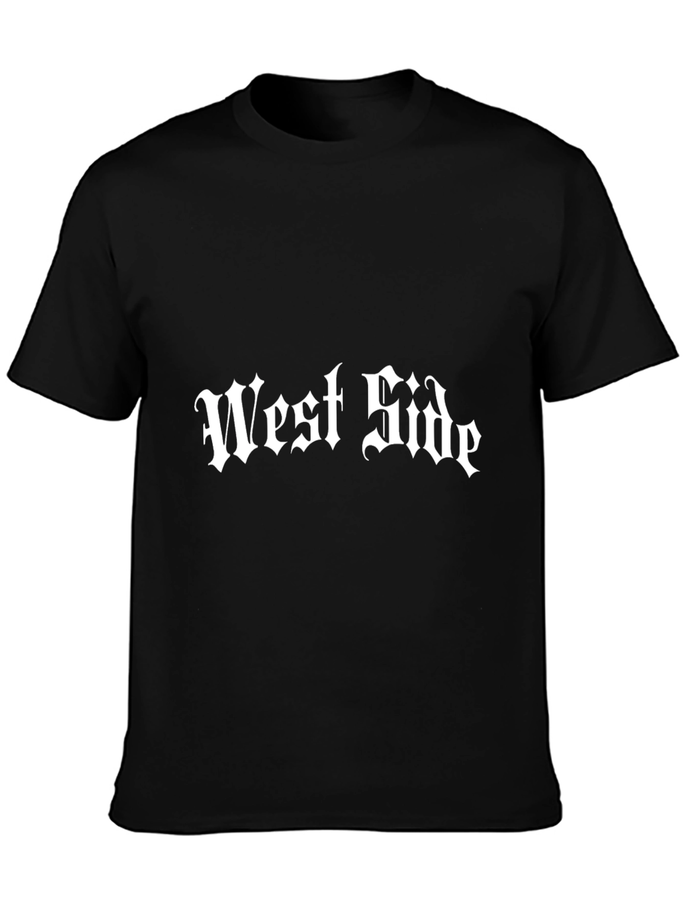 West Side Black Graphic Tee