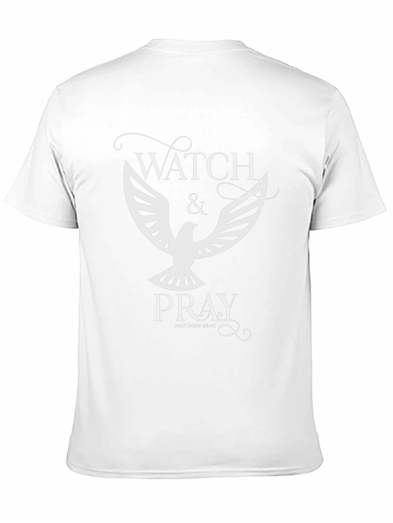 Watch & Pray Graphic Tee - Christian Apparel