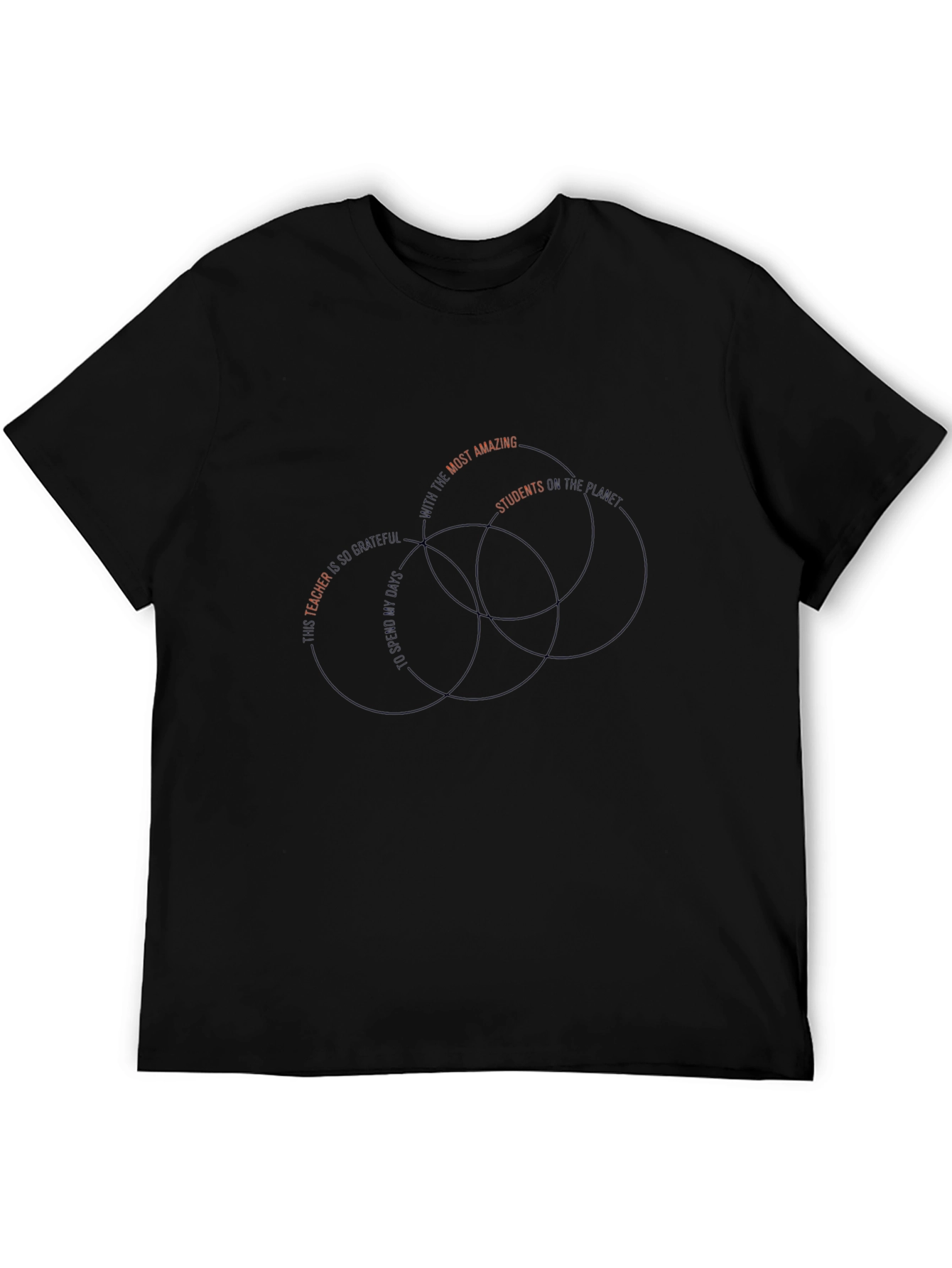Amazing Teacher T-Shirt - Venn Diagram Design