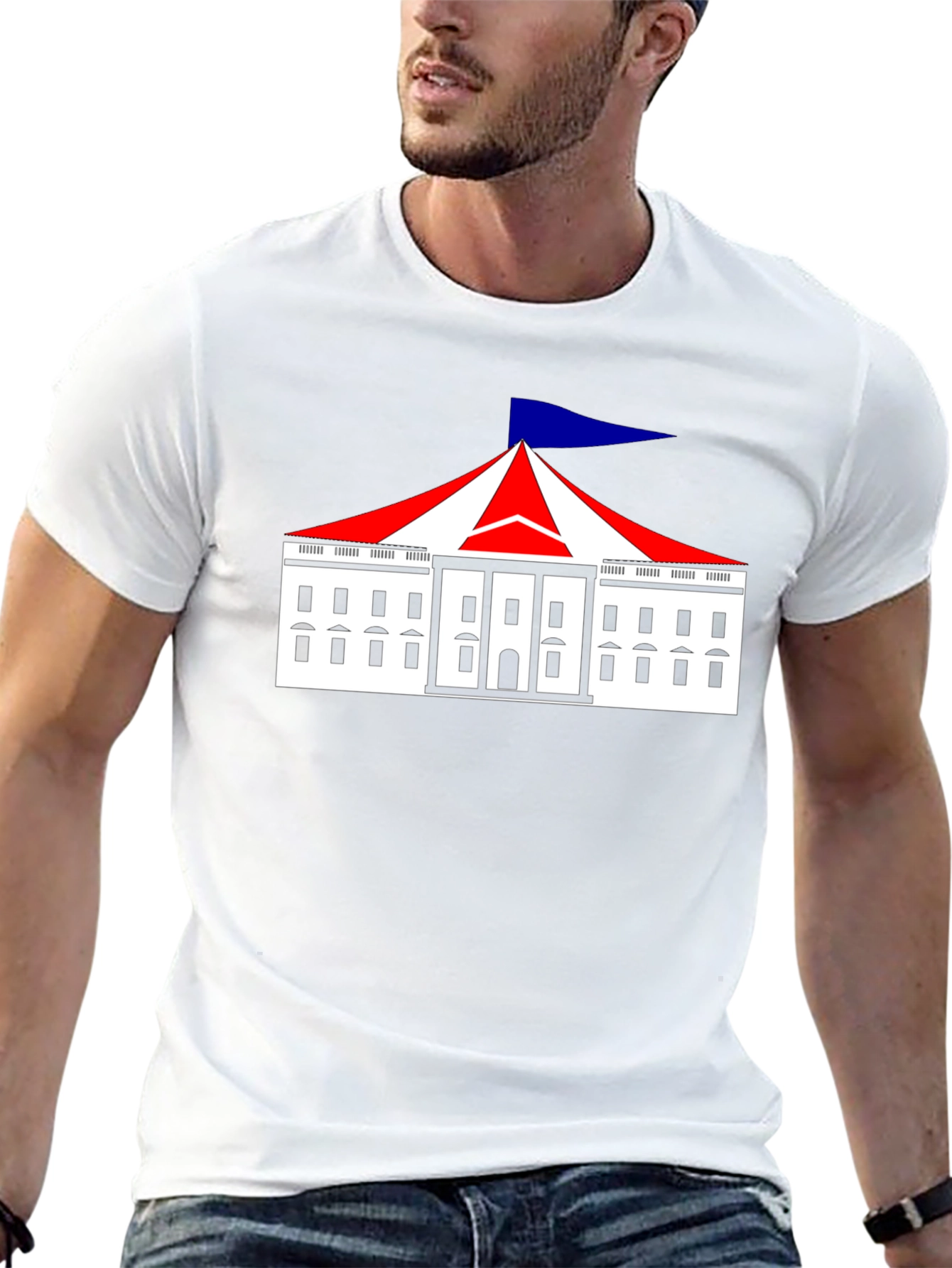 White House Circus T-Shirt Political Humor Tee