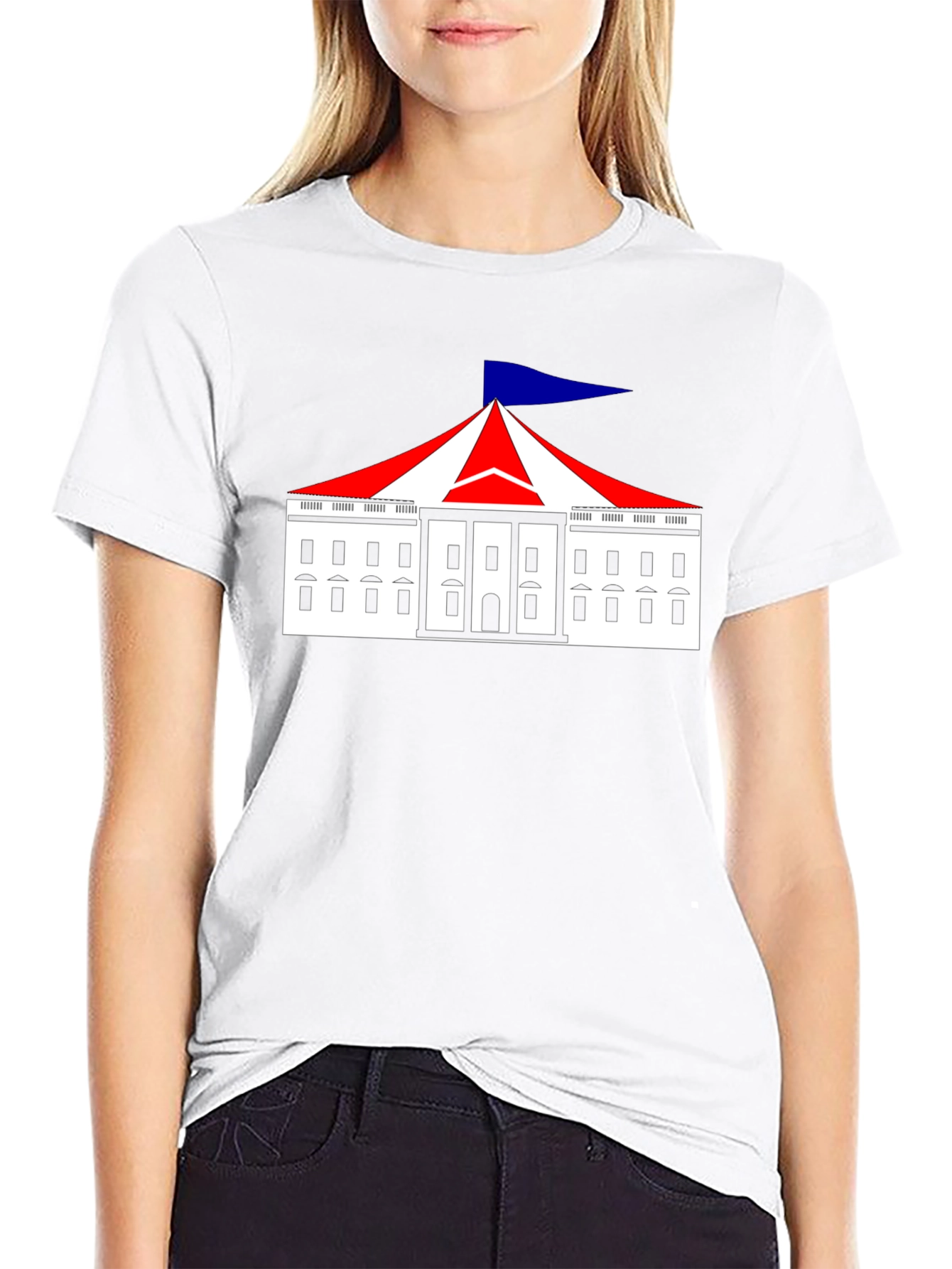 White House Circus T-Shirt Political Humor Tee
