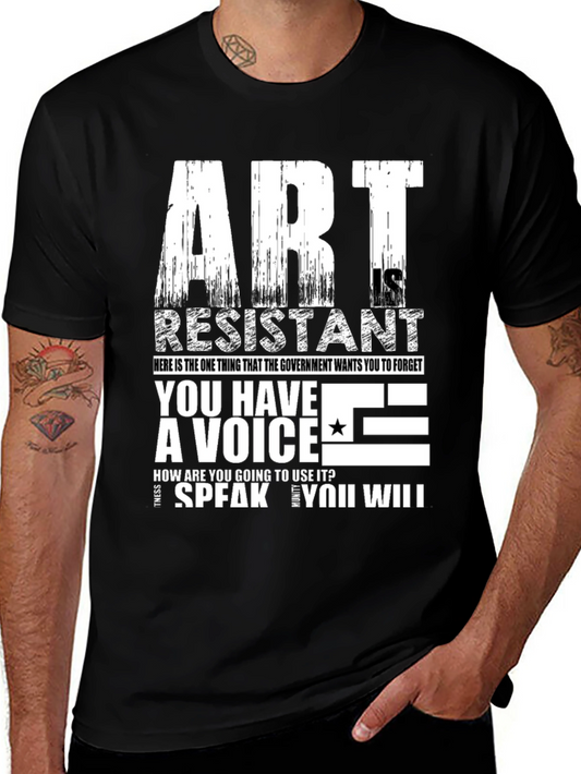 Art is Resistant Graphic Tee