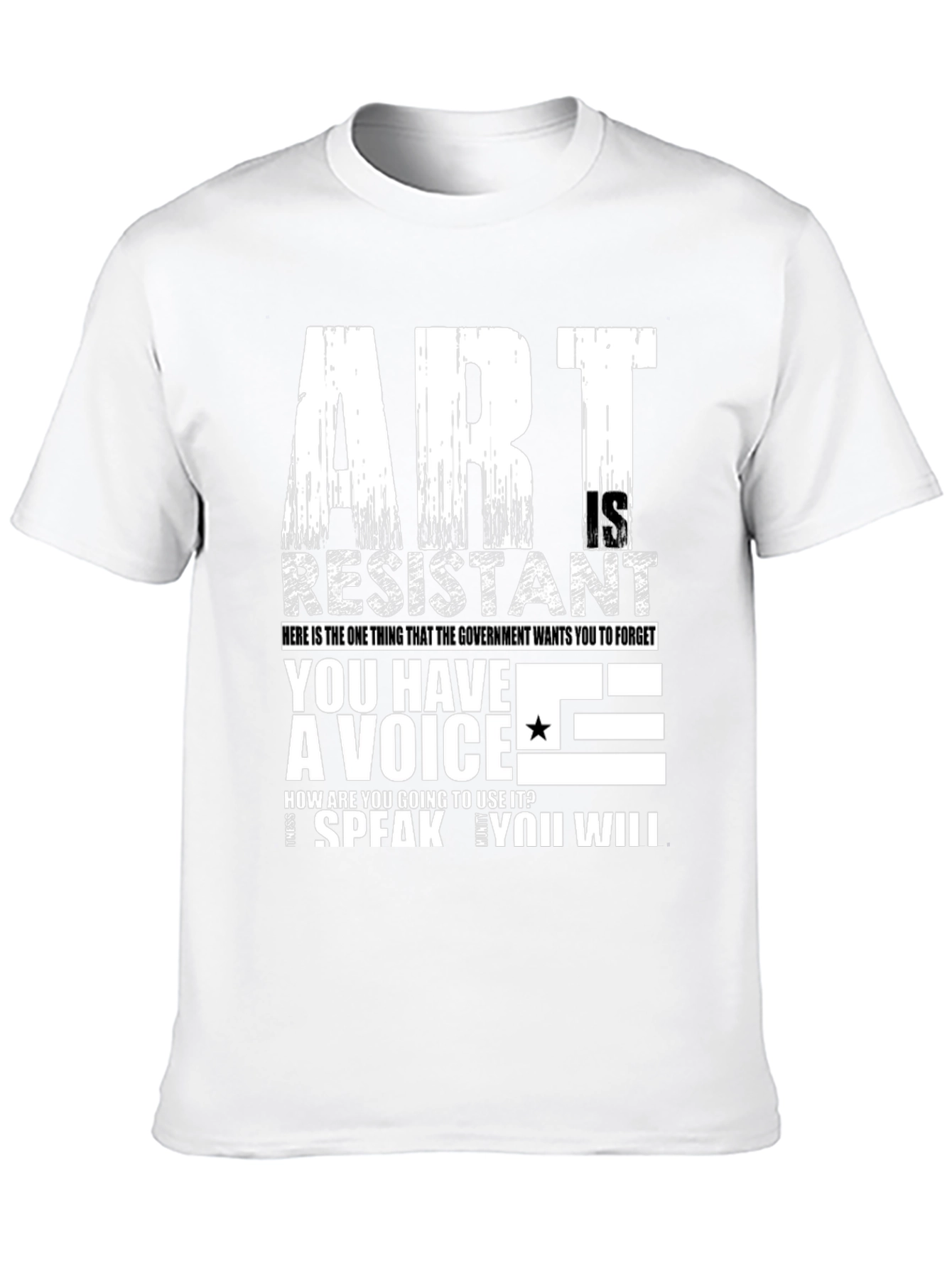 Art is Resistant Graphic Tee