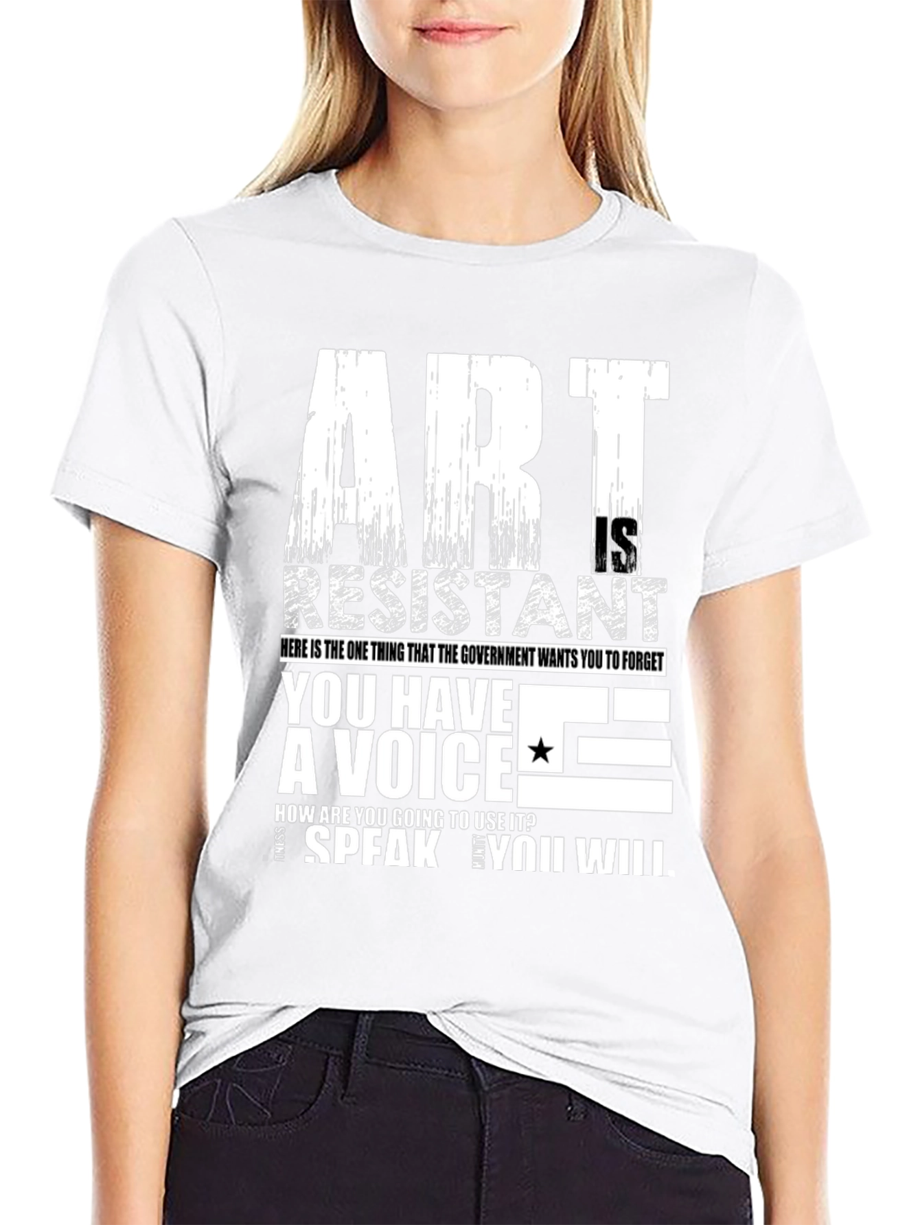 Art is Resistant Graphic Tee