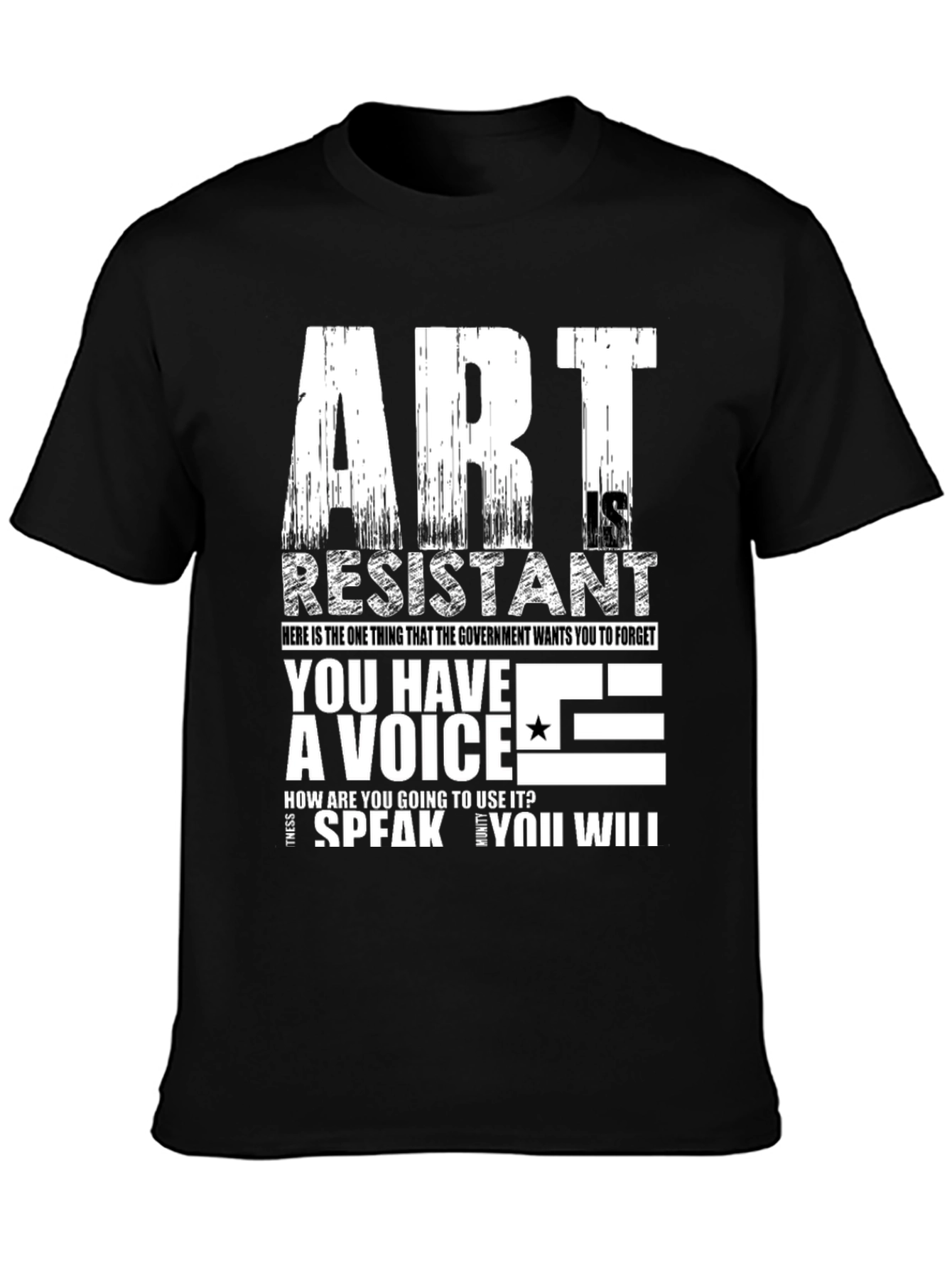 Art is Resistant Graphic Tee