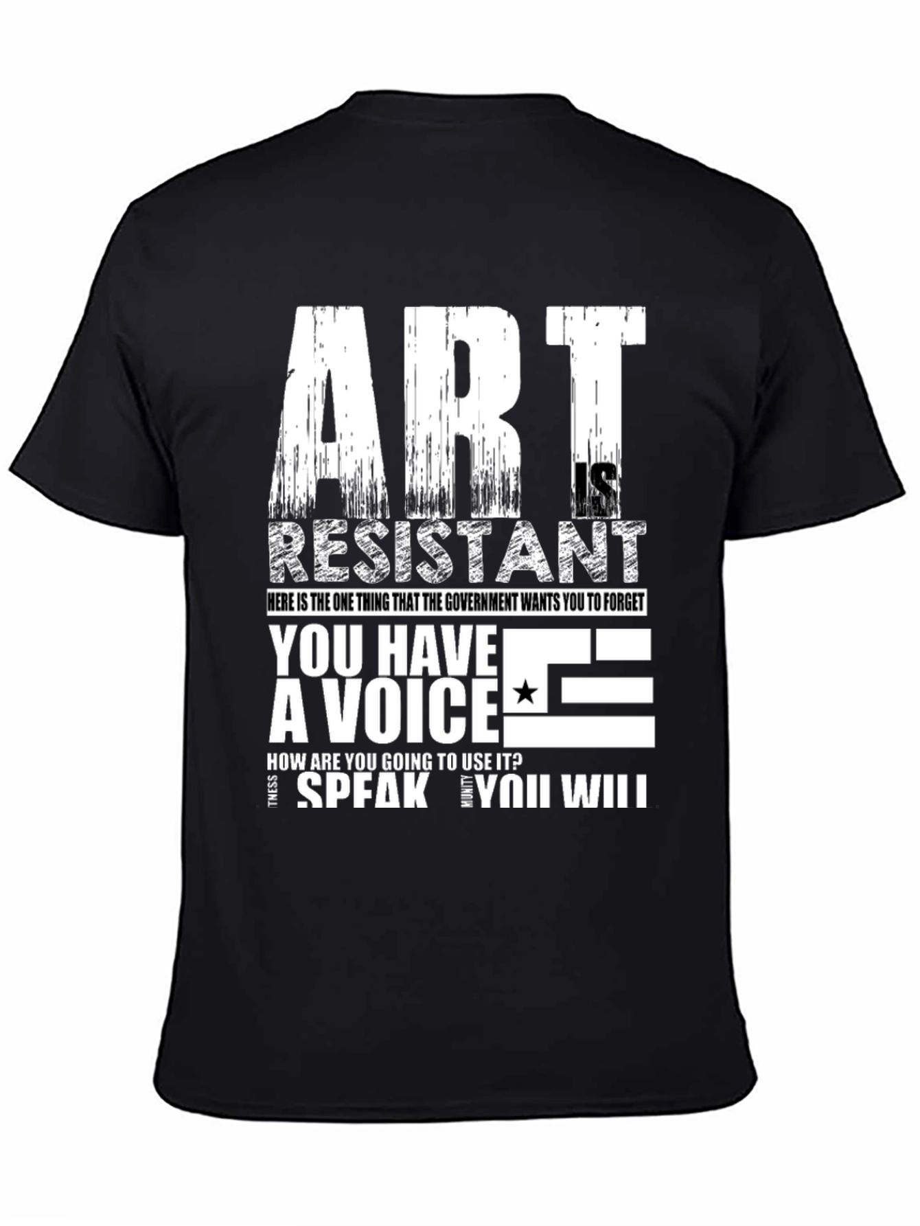 Art is Resistant Graphic Tee