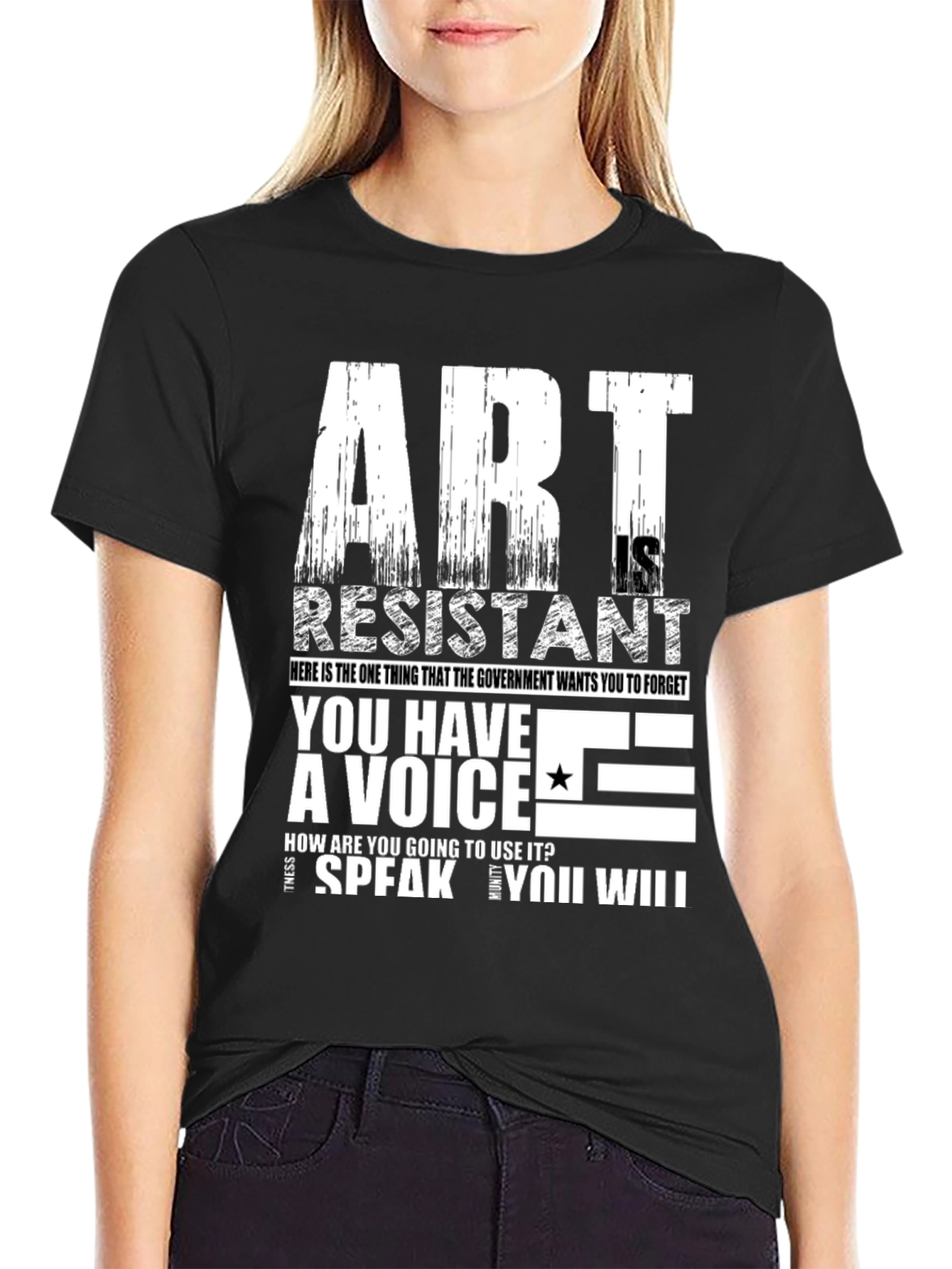 Art is Resistant Graphic Tee
