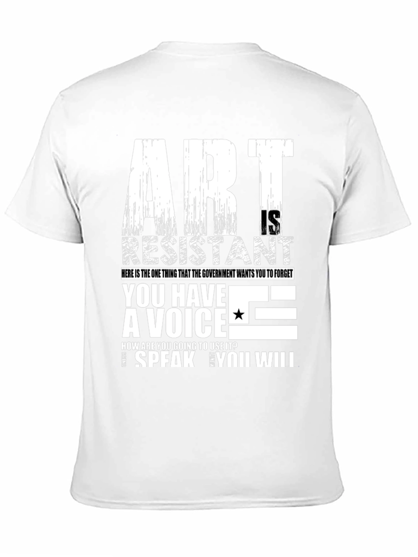 Art is Resistant Graphic Tee
