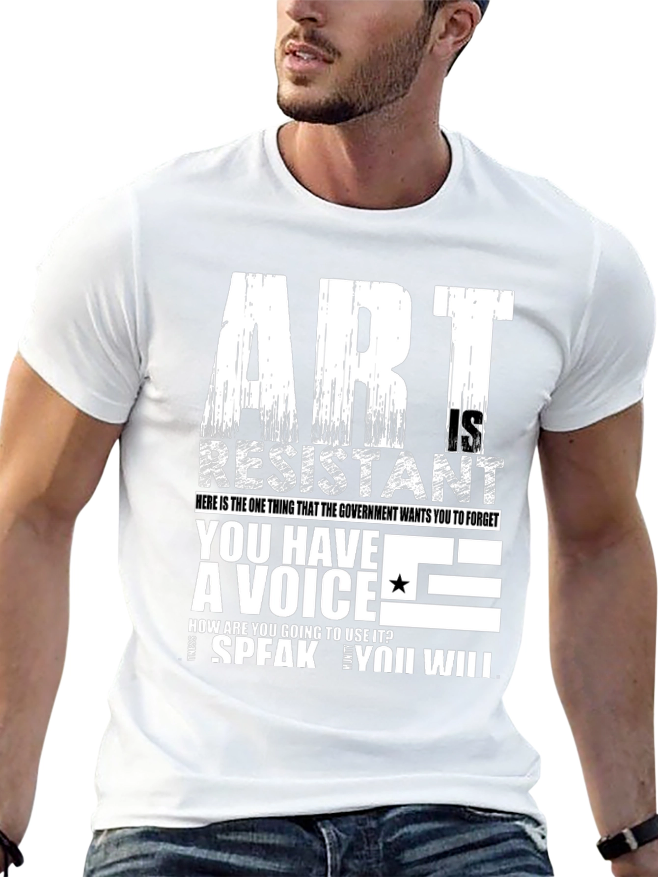 Art is Resistant Graphic Tee
