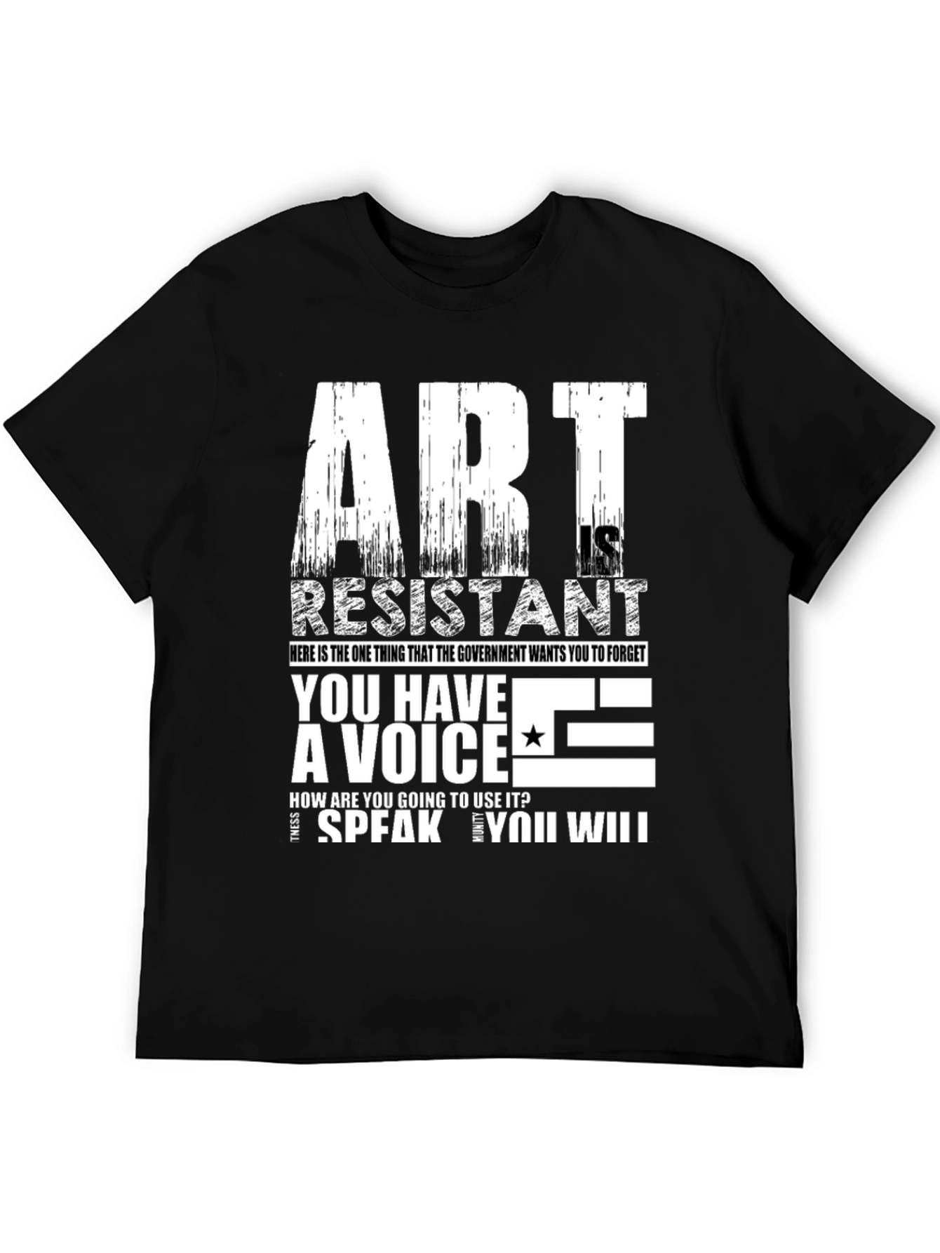 Art is Resistant Graphic Tee