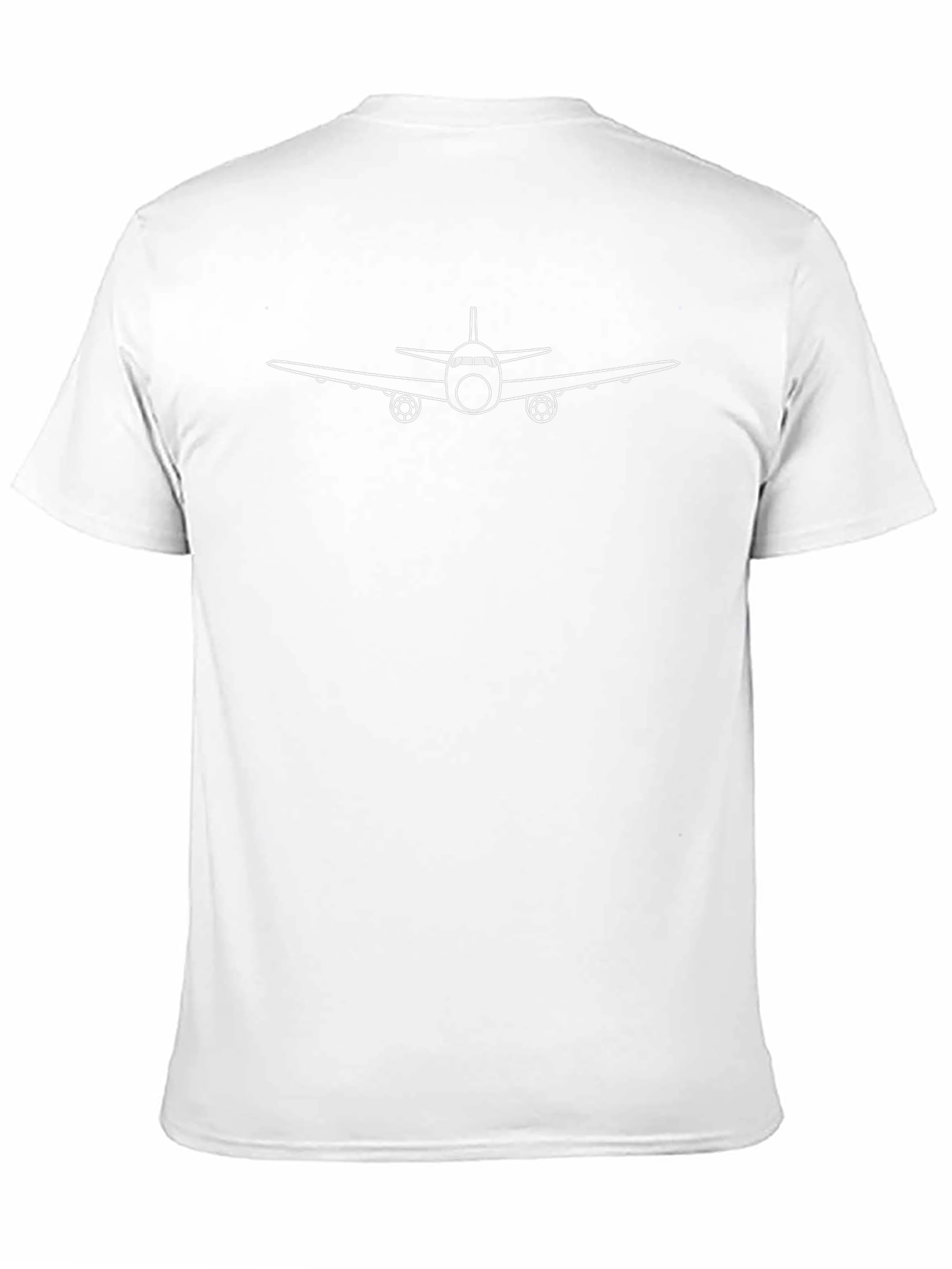 Airplane Graphic T-Shirt - Black