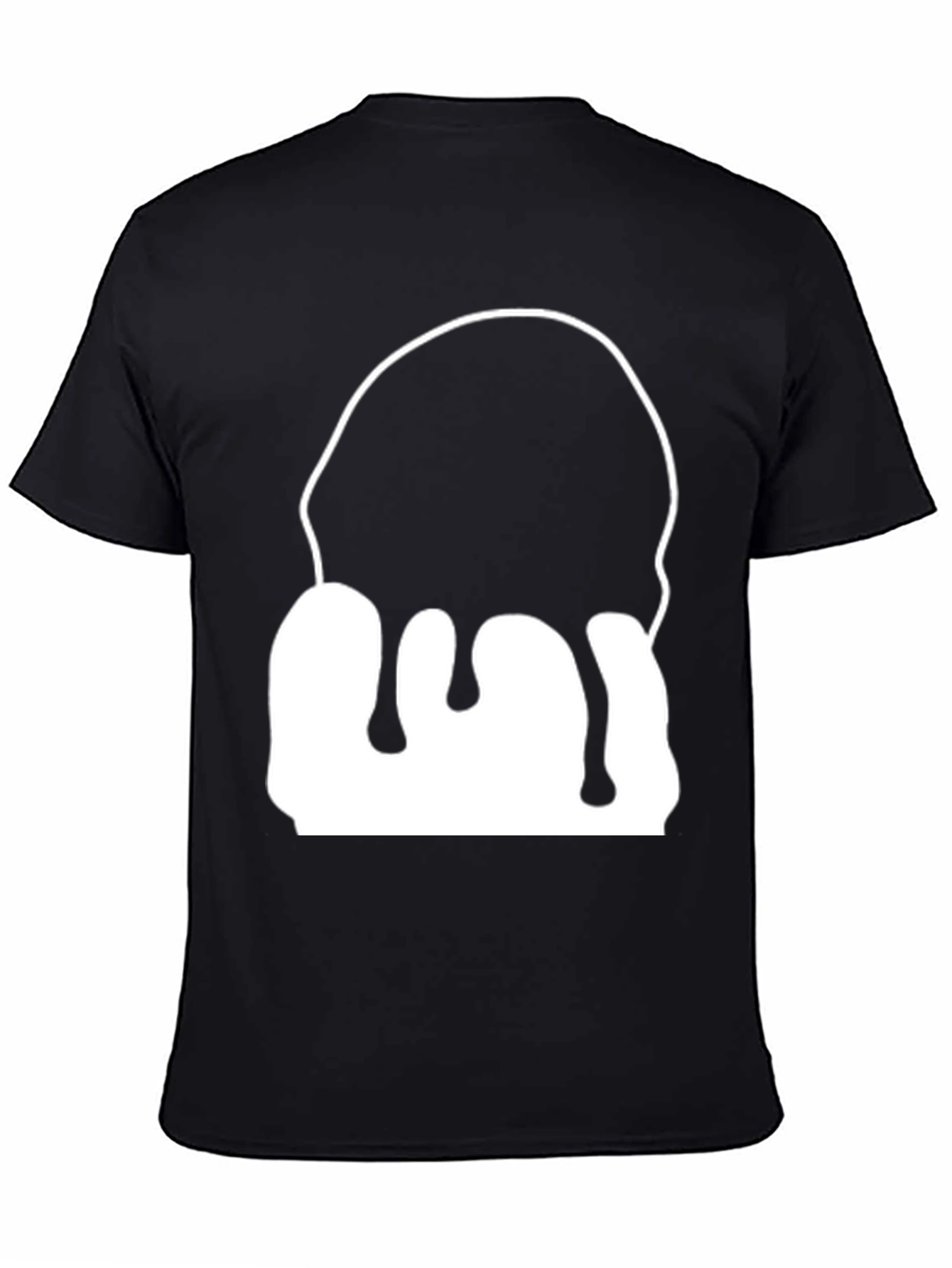 Abstract Drip Graphic T-Shirt - Modern Art Tee