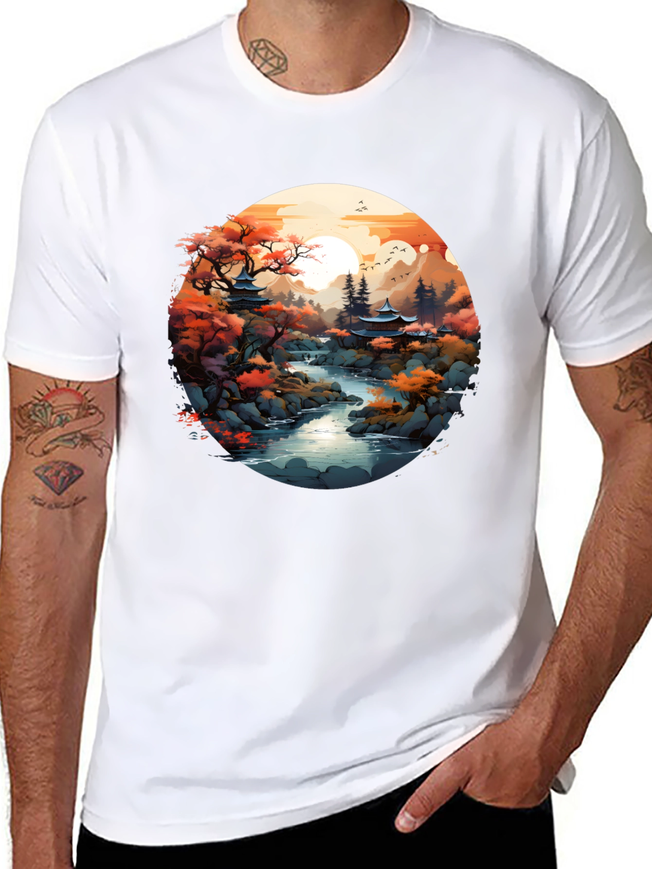 Zen Garden Graphic T-Shirt