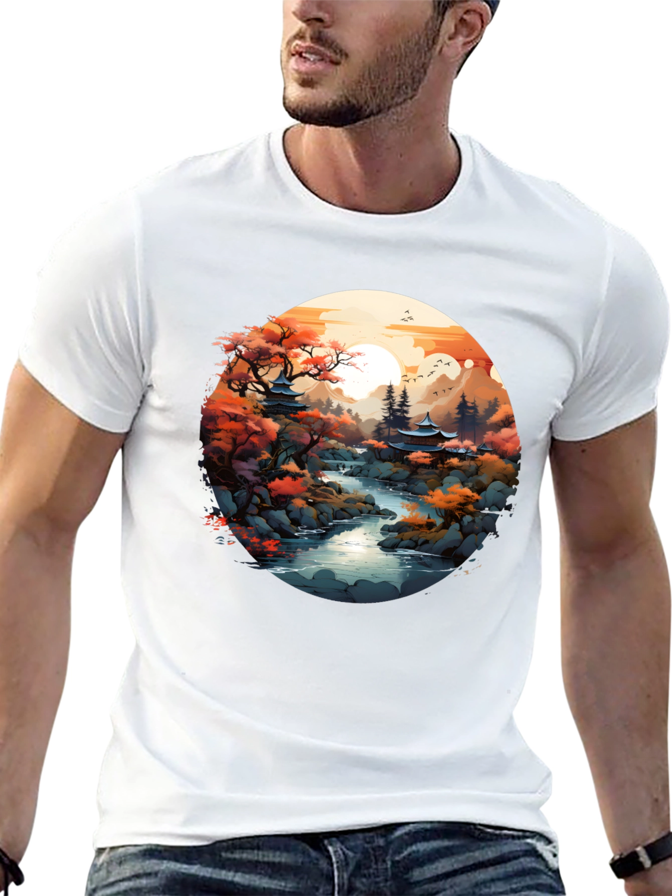 Zen Garden Graphic T-Shirt
