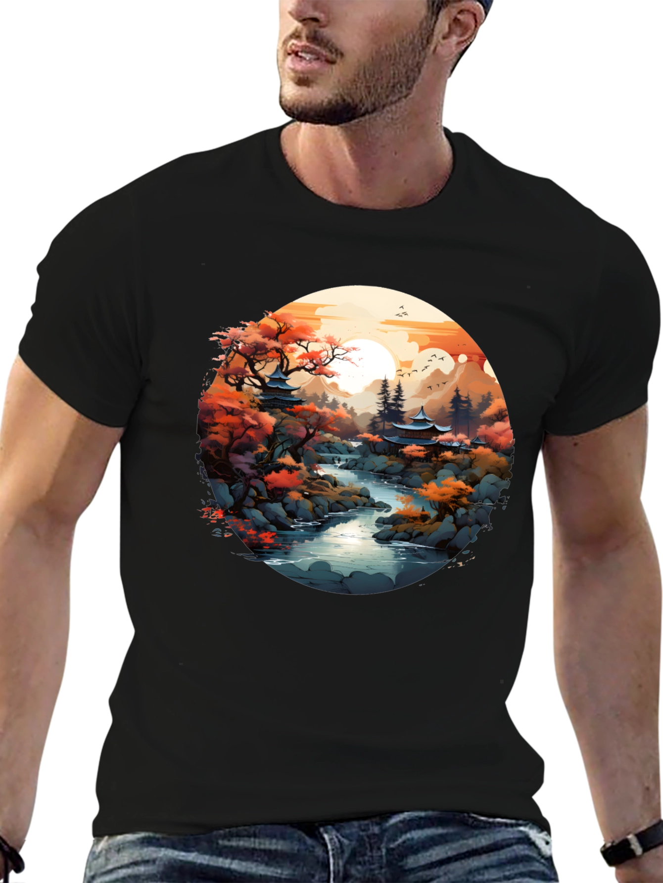 Zen Garden Graphic T-Shirt