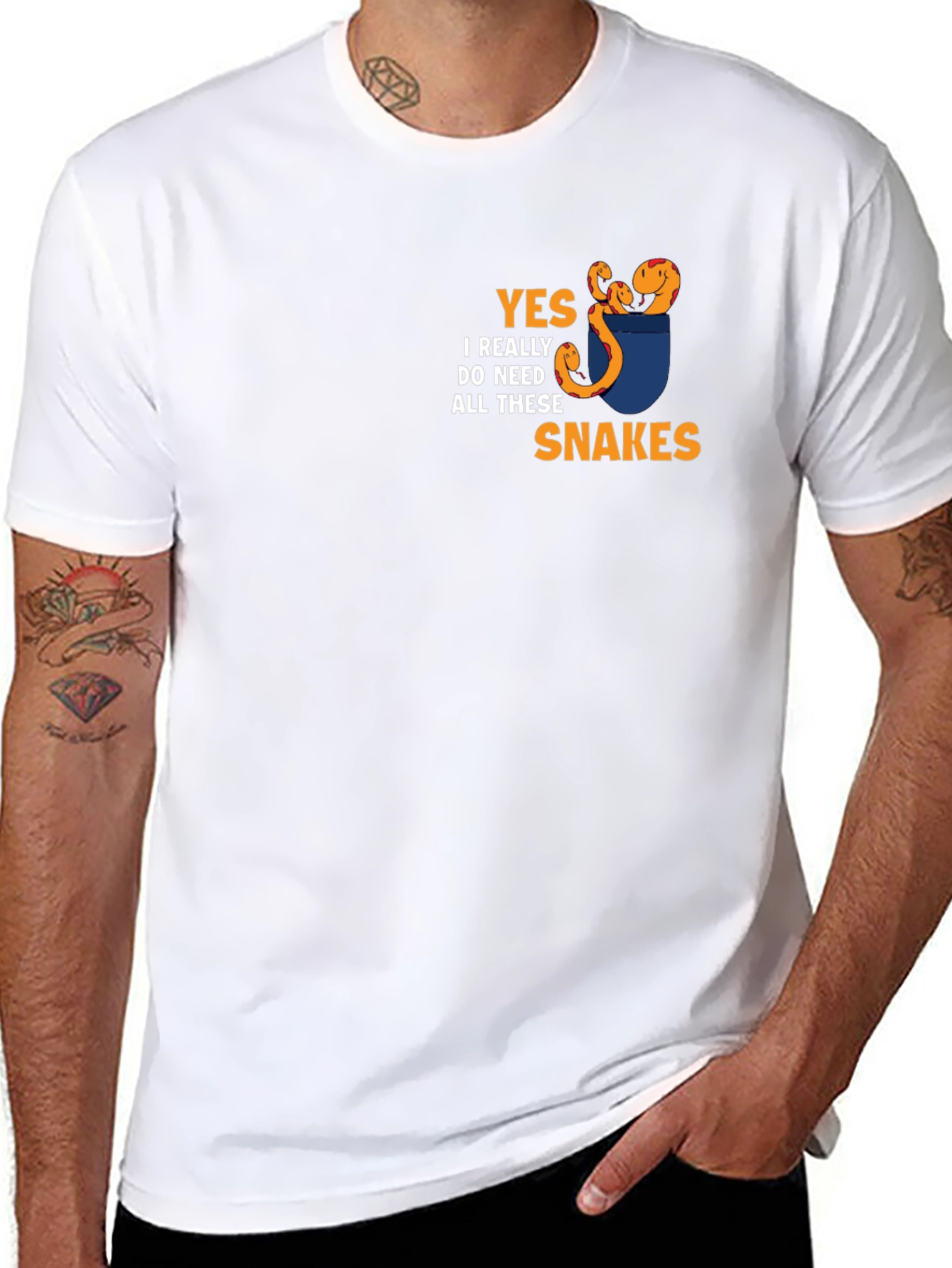 Yes I Need All These Snakes T-Shirt