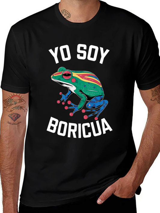 Yo Soy Boricua T-Shirt Coqui Frog Puerto Rico Pride