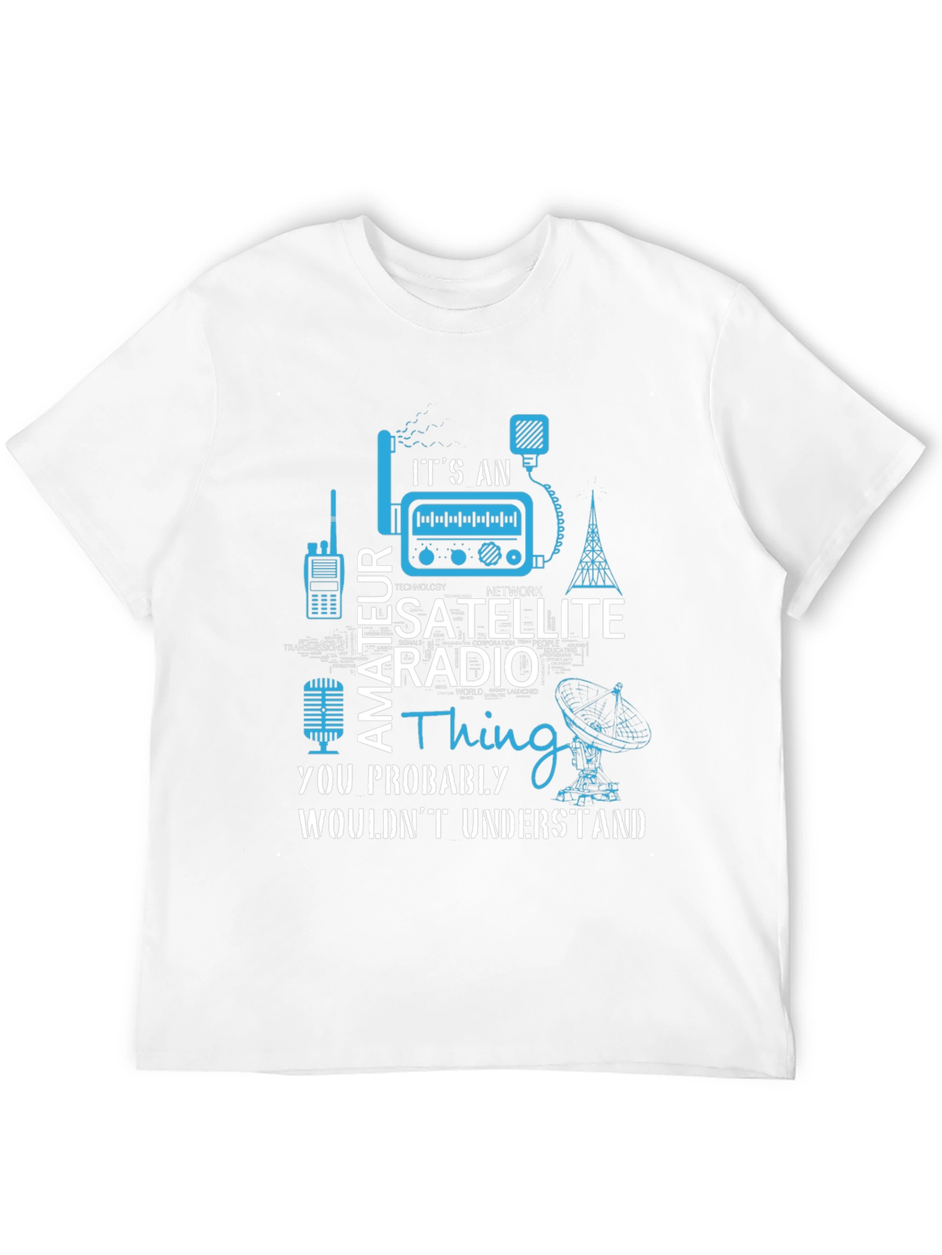 Amateur Satellite Radio T-Shirt