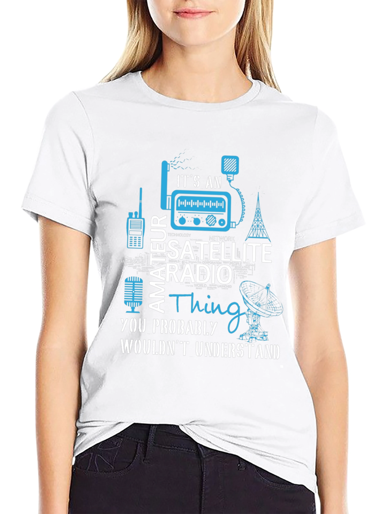 Amateur Satellite Radio T-Shirt