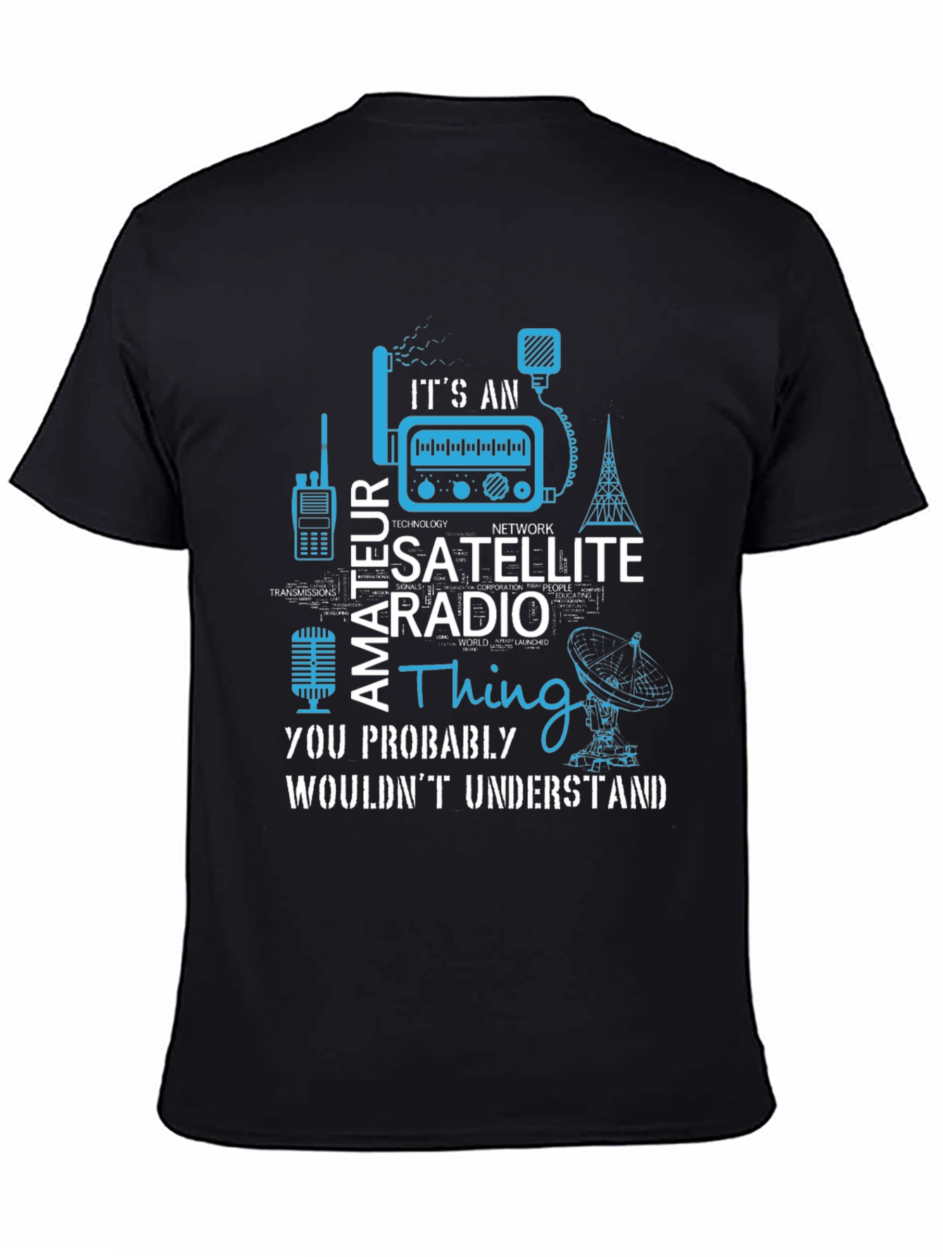 Amateur Satellite Radio T-Shirt