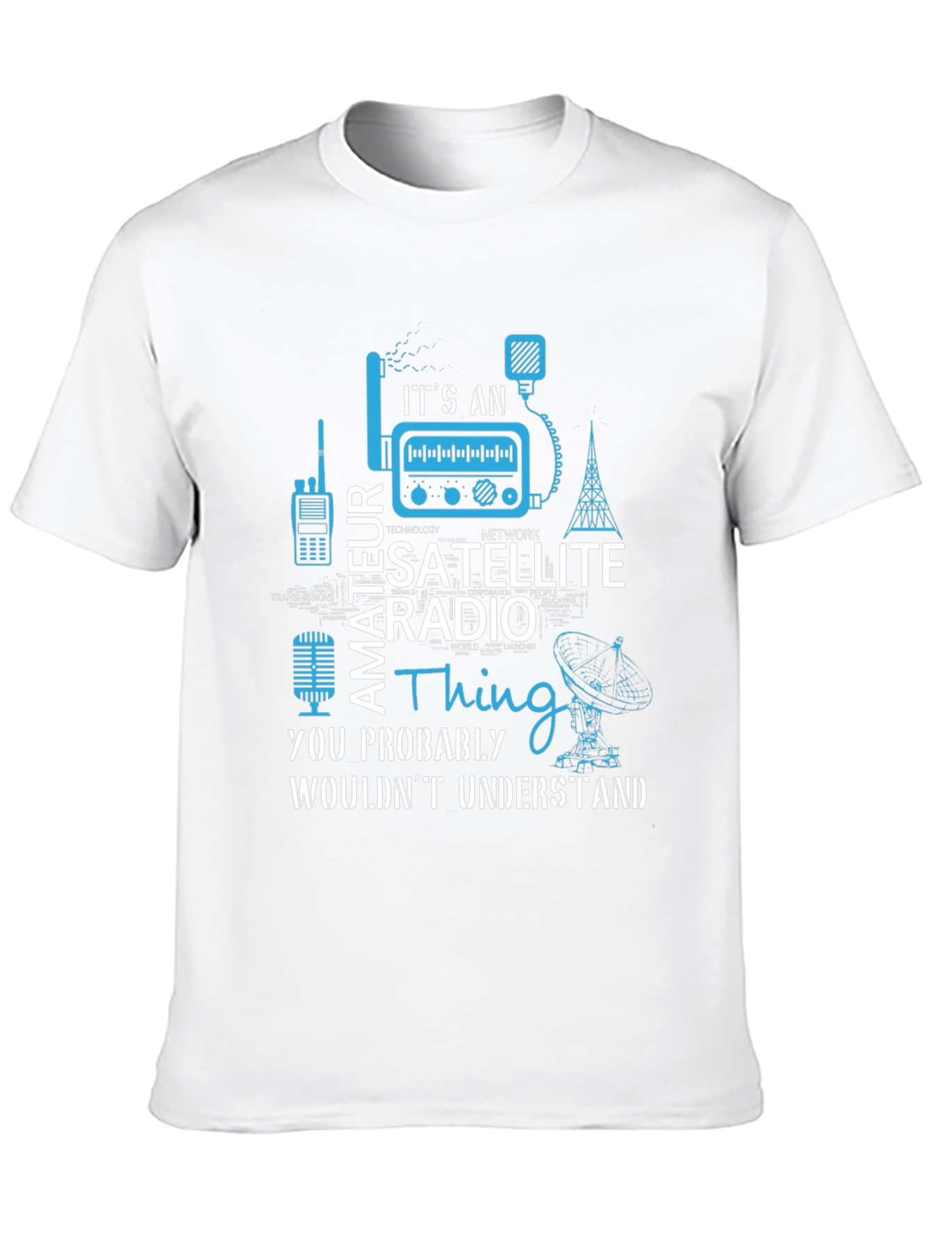 Amateur Satellite Radio T-Shirt