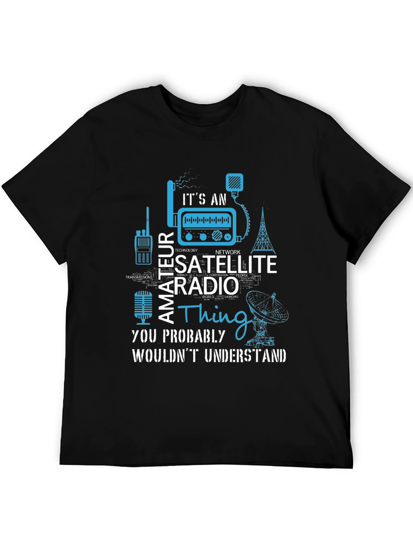 Amateur Satellite Radio T-Shirt