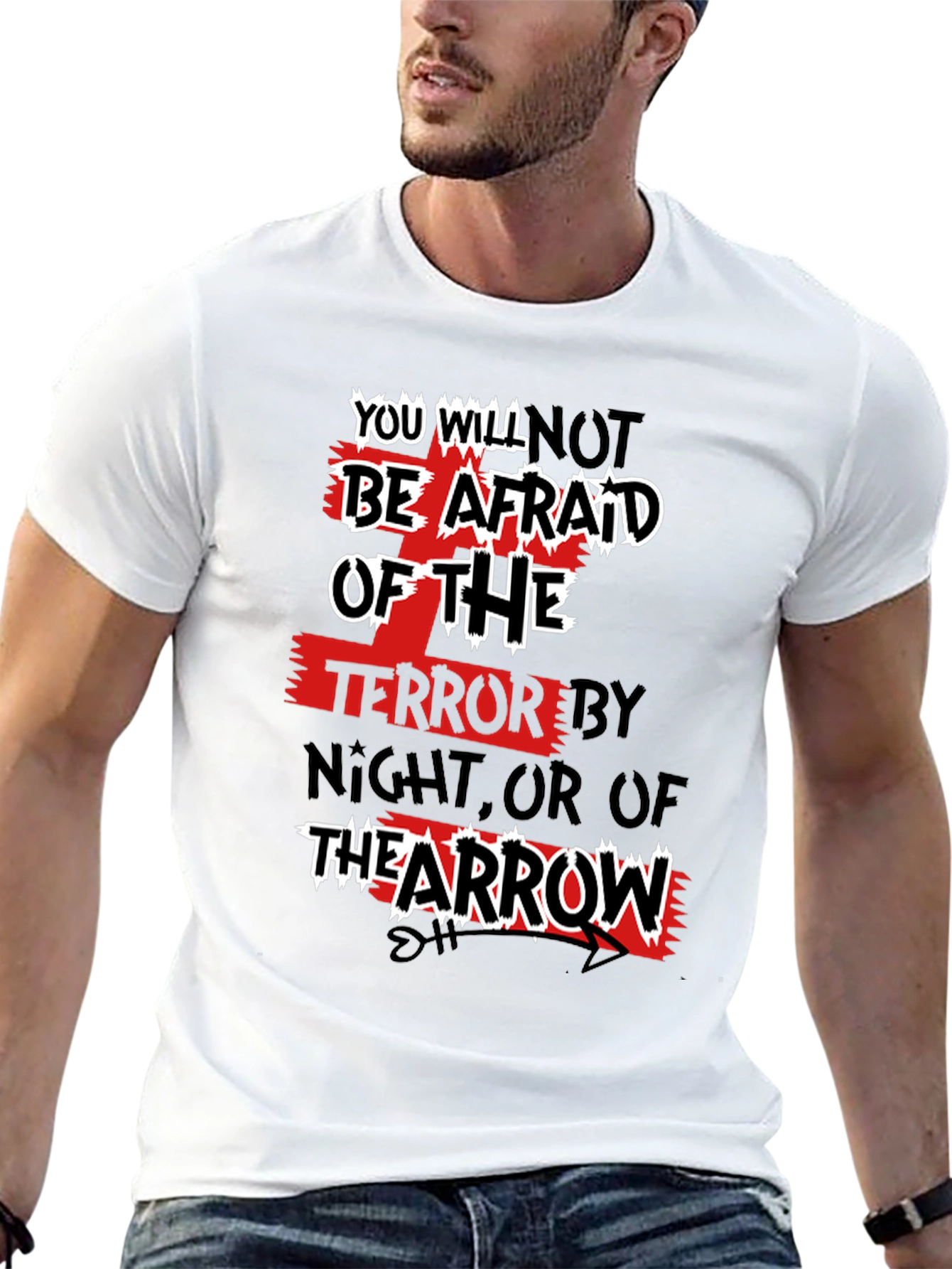 You Will Not Be Afraid Graphic Tee