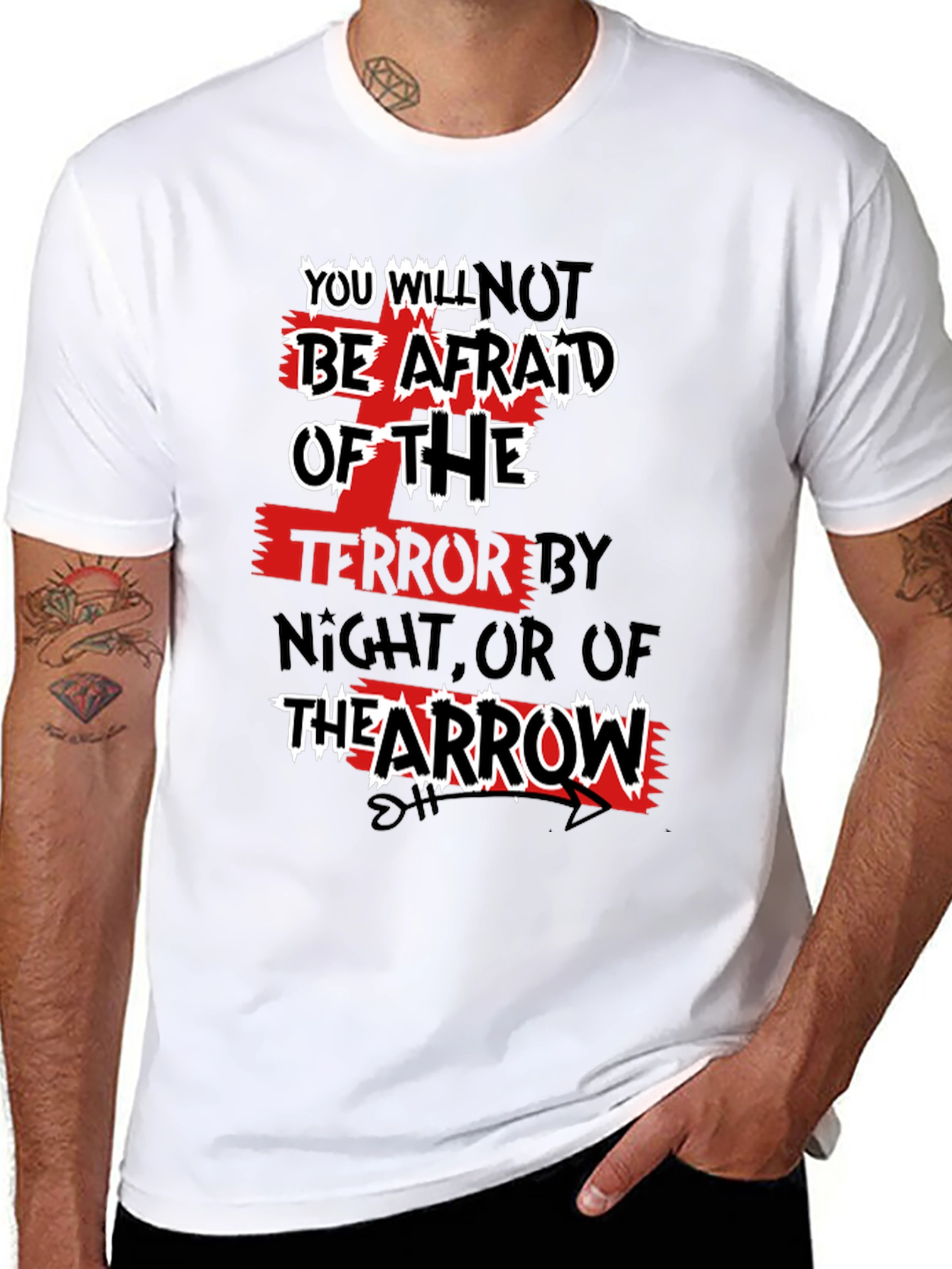 You Will Not Be Afraid Graphic Tee