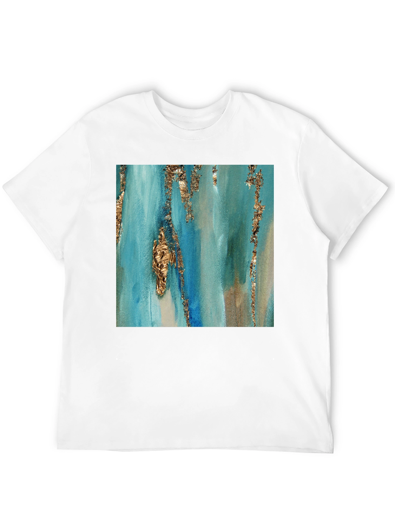 Abstract Art Black T-Shirt