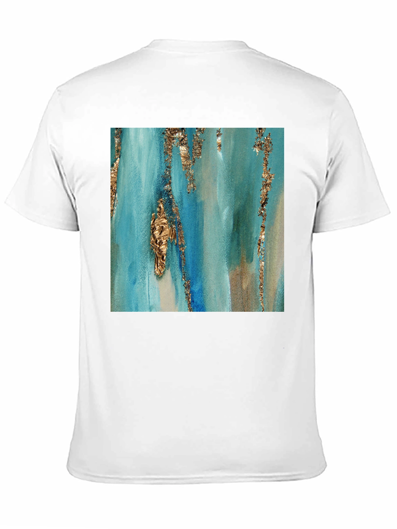 Abstract Art Black T-Shirt
