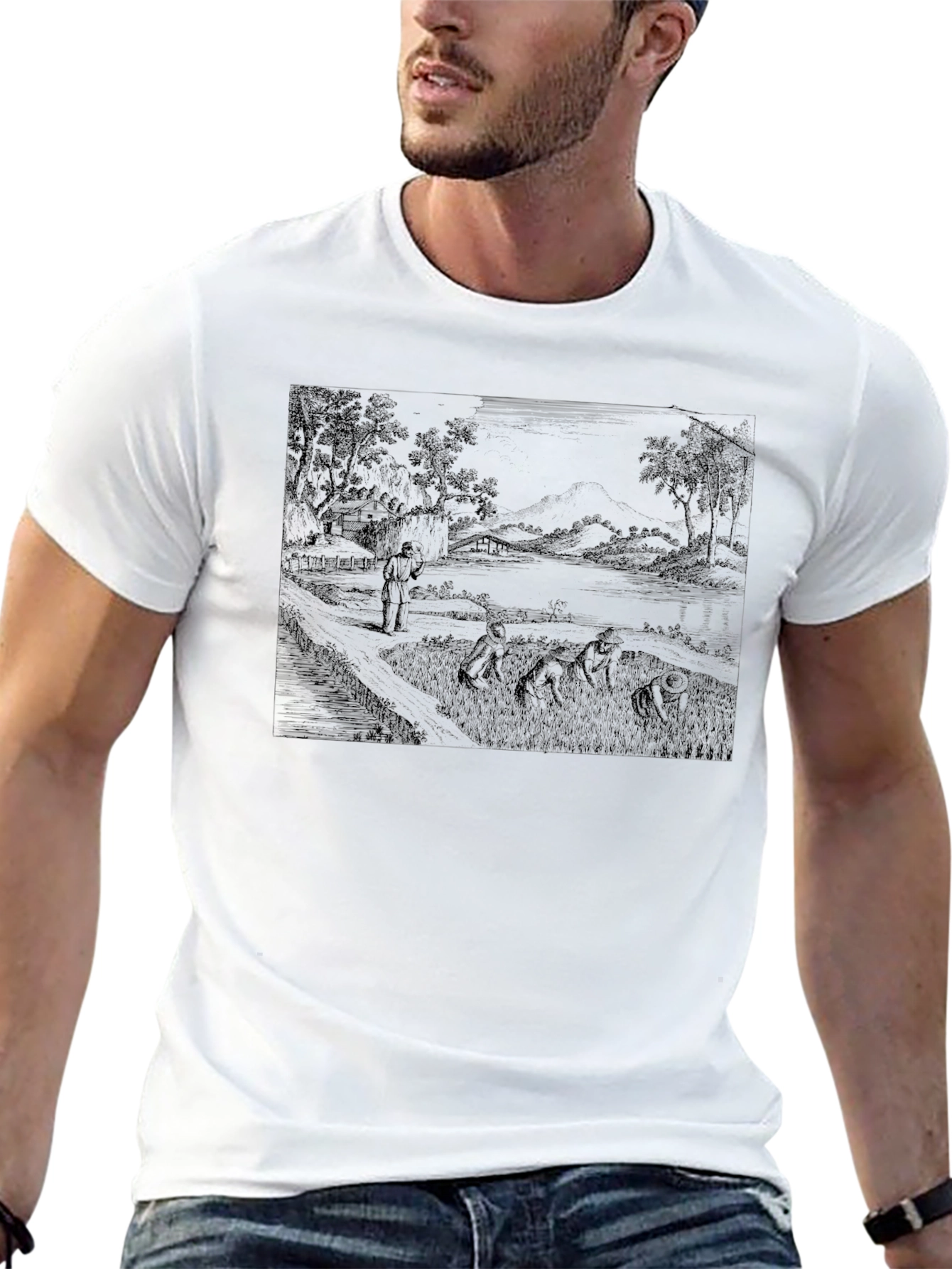 Artistic Black T-Shirt