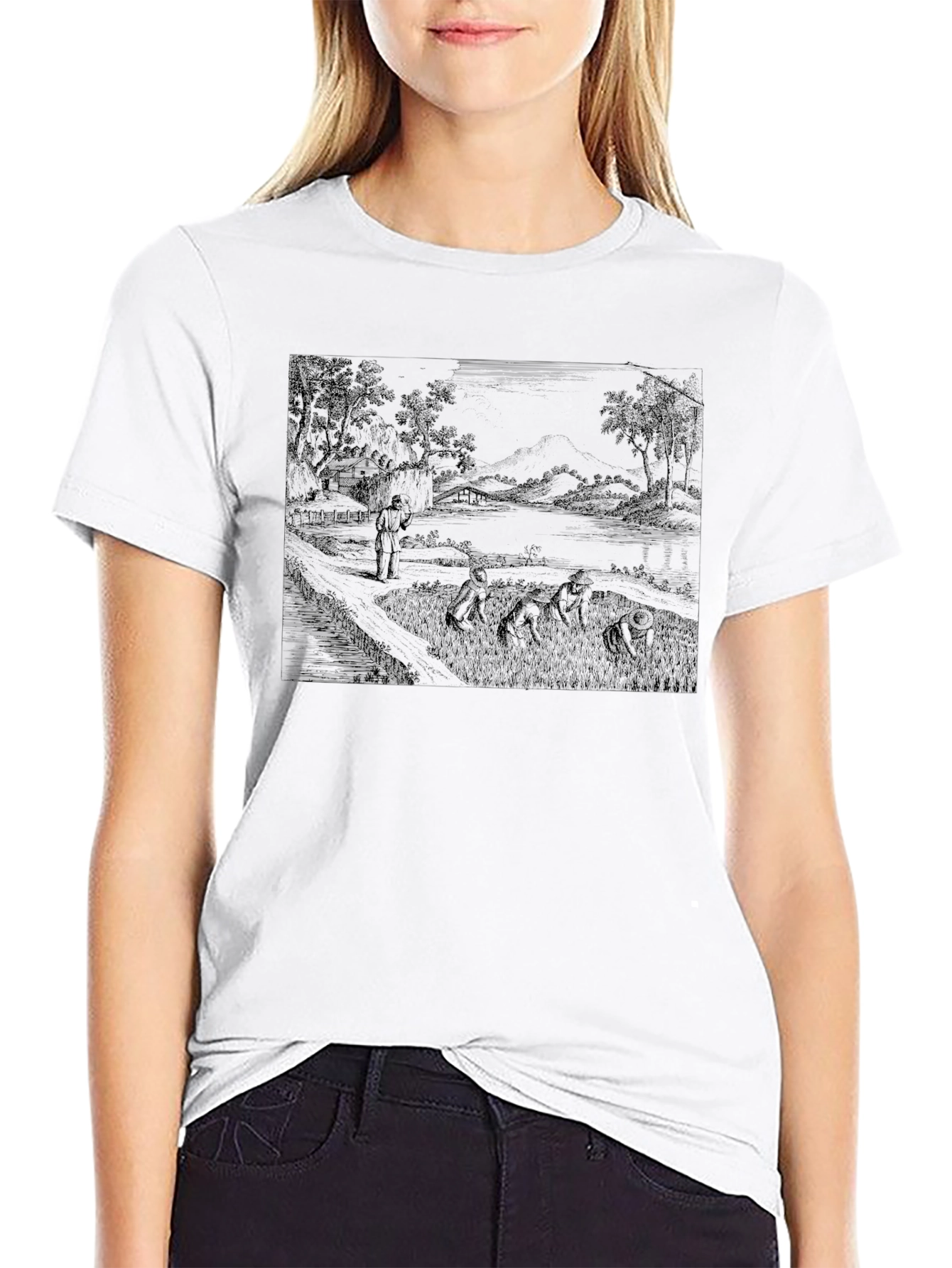 Artistic Black T-Shirt