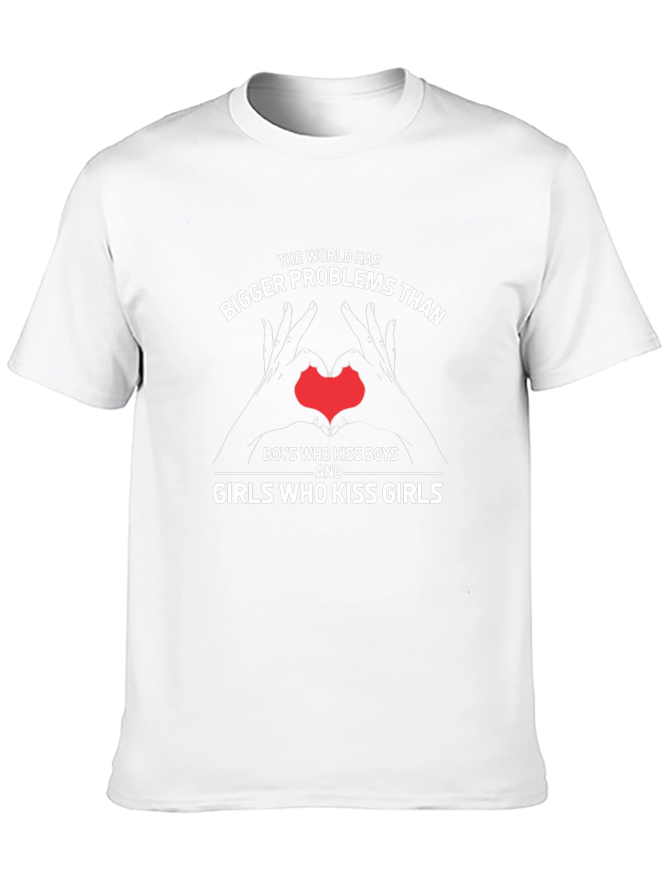 World Bigger Problems Graphic T-Shirt