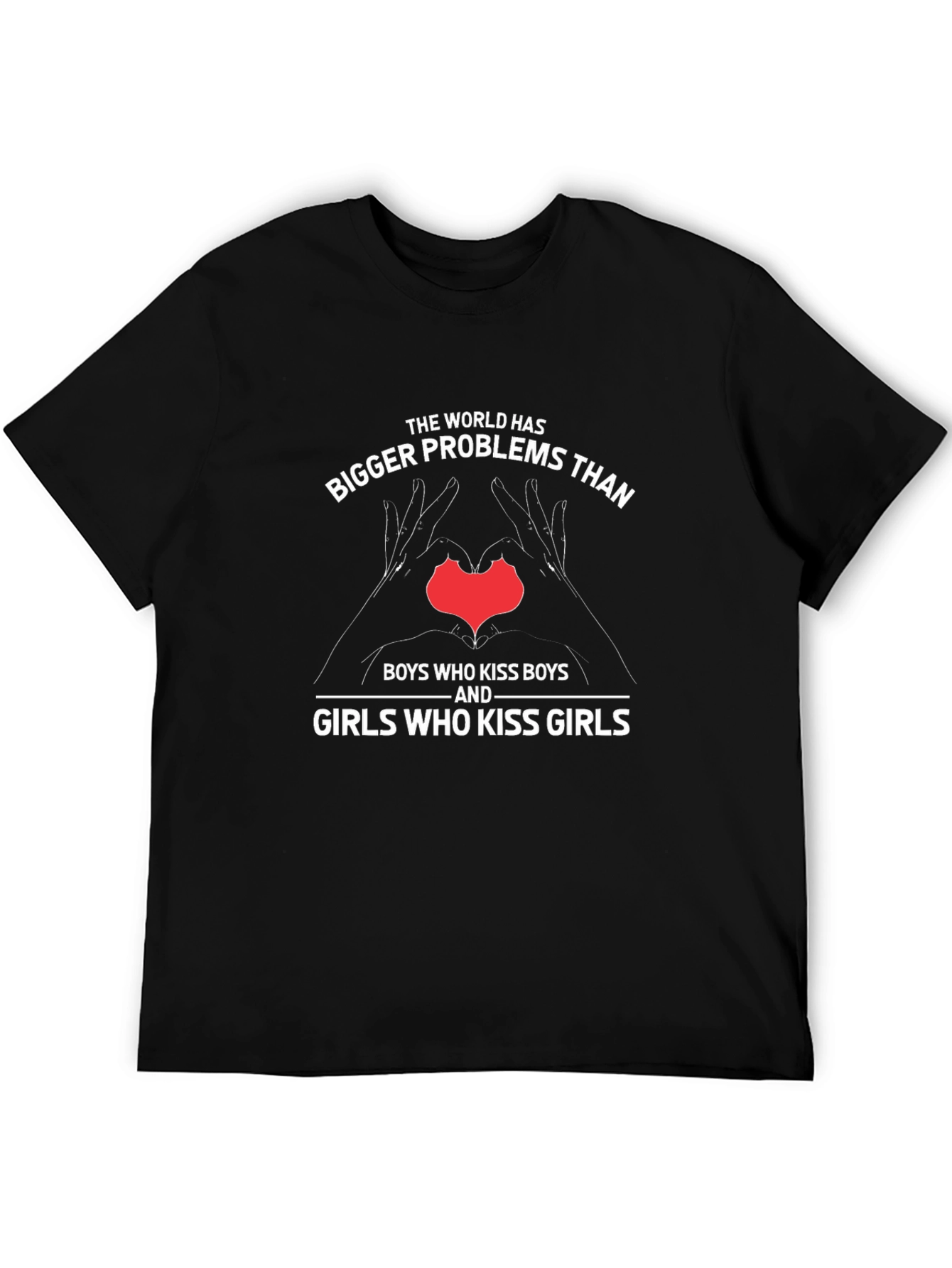 World Bigger Problems Graphic T-Shirt
