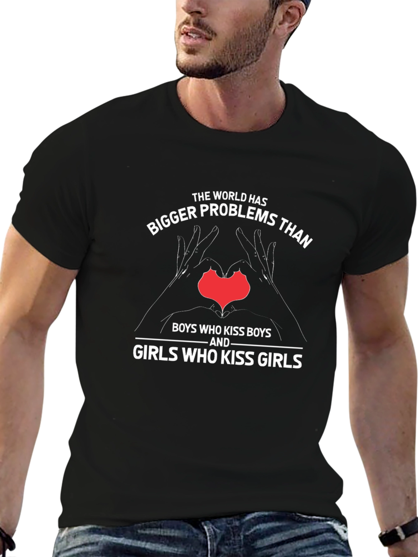 World Bigger Problems Graphic T-Shirt