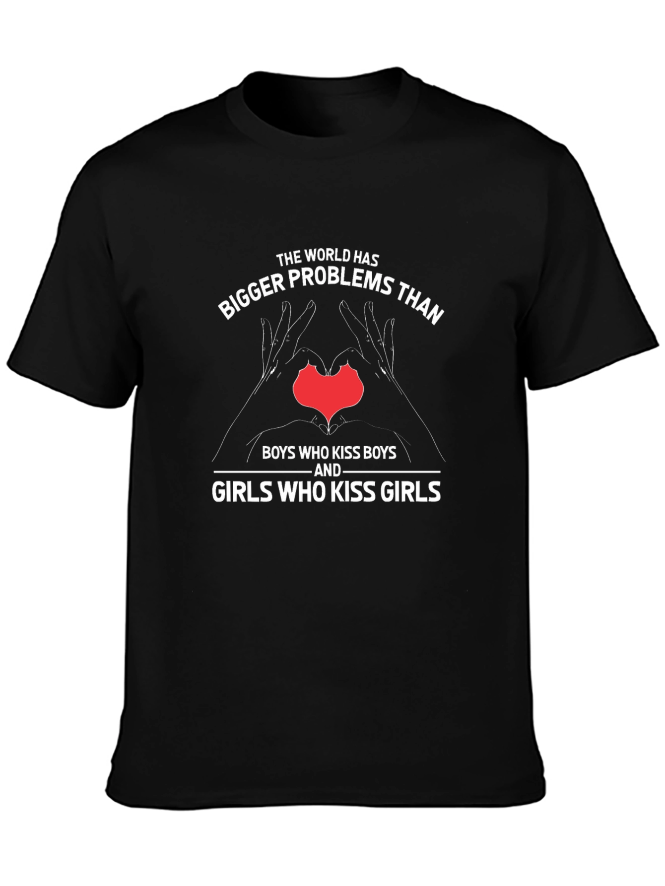 World Bigger Problems Graphic T-Shirt