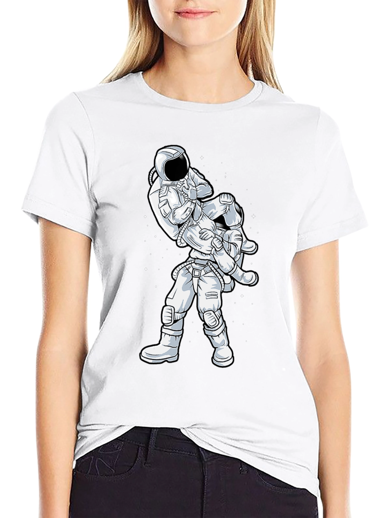 Astronaut T-Shirt - Space Fight Tee